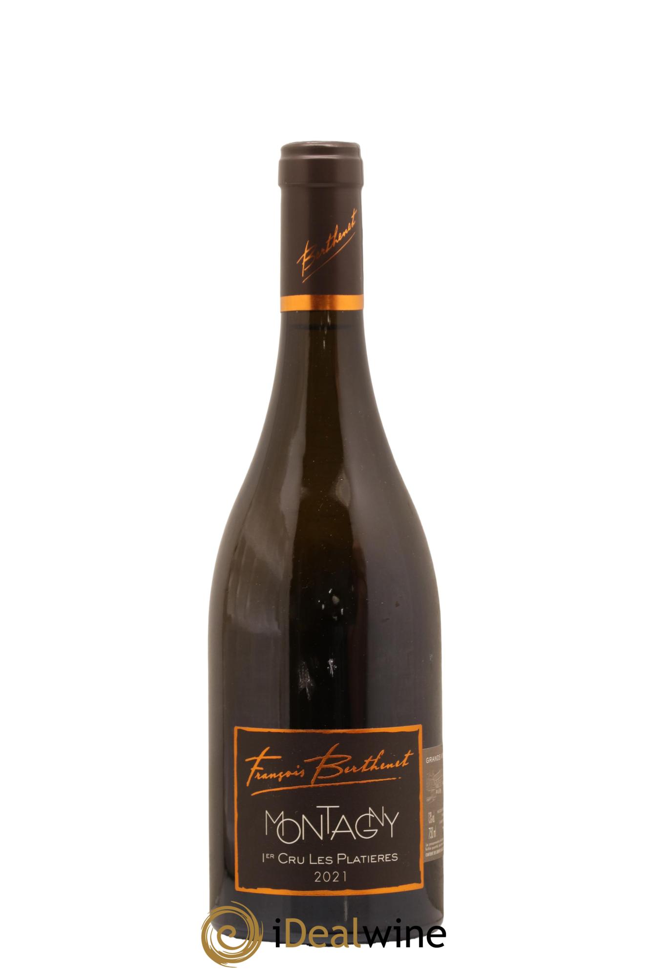 Montagny 1er Cru Les Platieres Domaine Berthenet 2021 - Lot de 1 bouteille - 0