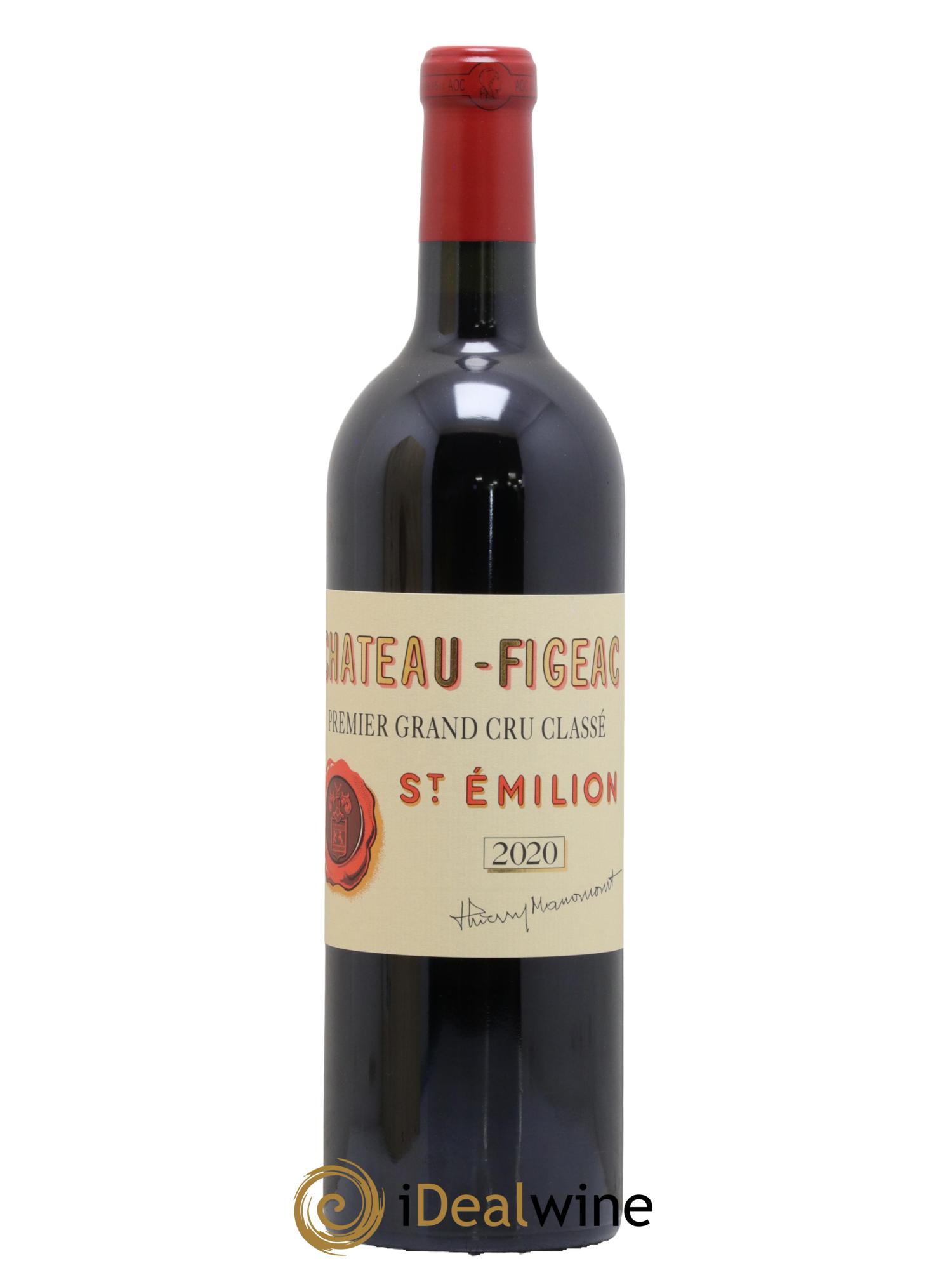 Château Figeac 1er Grand Cru Classé A 2020 - Lot de 1 bouteille - 1