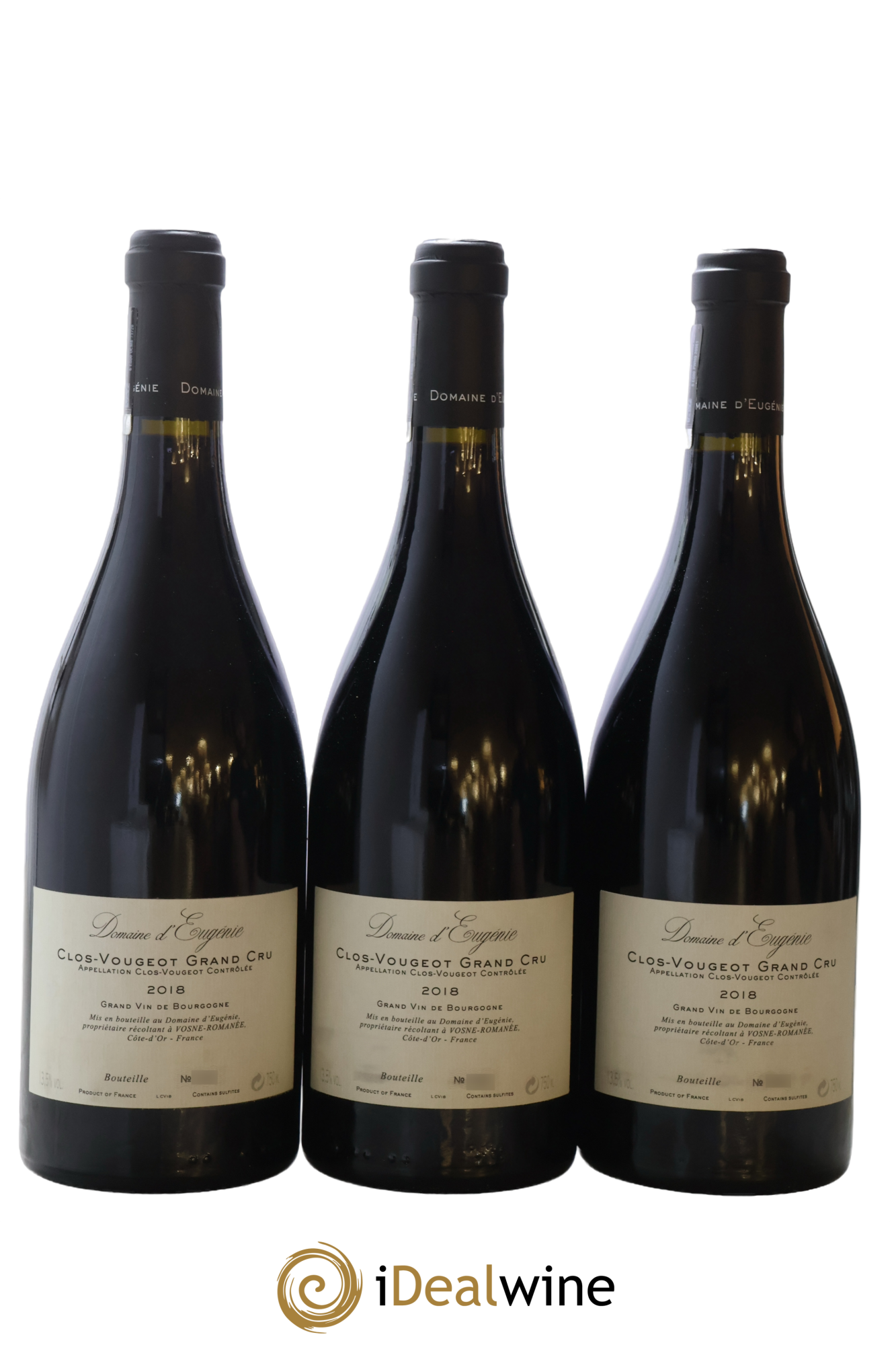 Clos de Vougeot Grand Cru Domaine René Engel - Domaine Eugénie 2018 - Lot de 6 bouteilles - 4