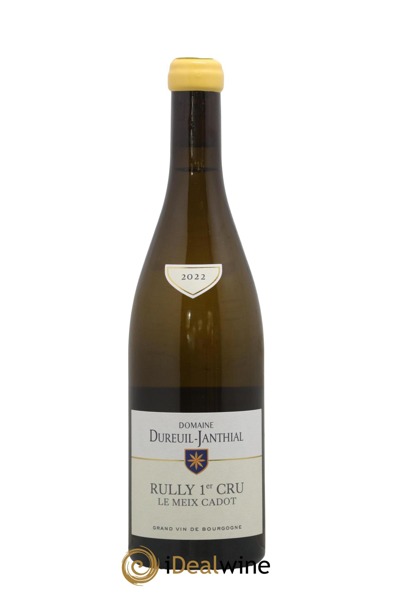 Rully 1er Cru Le Meix Cadot Vincent Dureuil-Janthial 2022 - Lot de 1 bouteille - 0