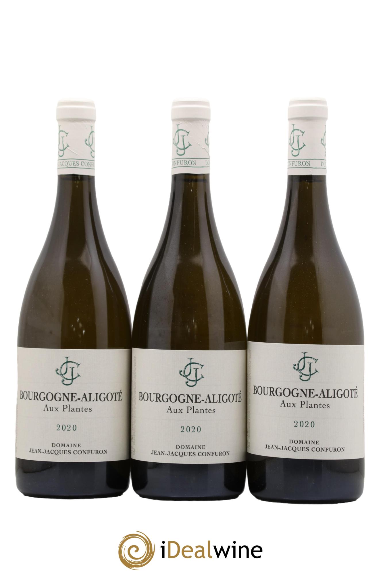 Bourgogne Aligoté Domaine Jean Jacques Confuron 2020 - Lot de 3 bouteilles - 0