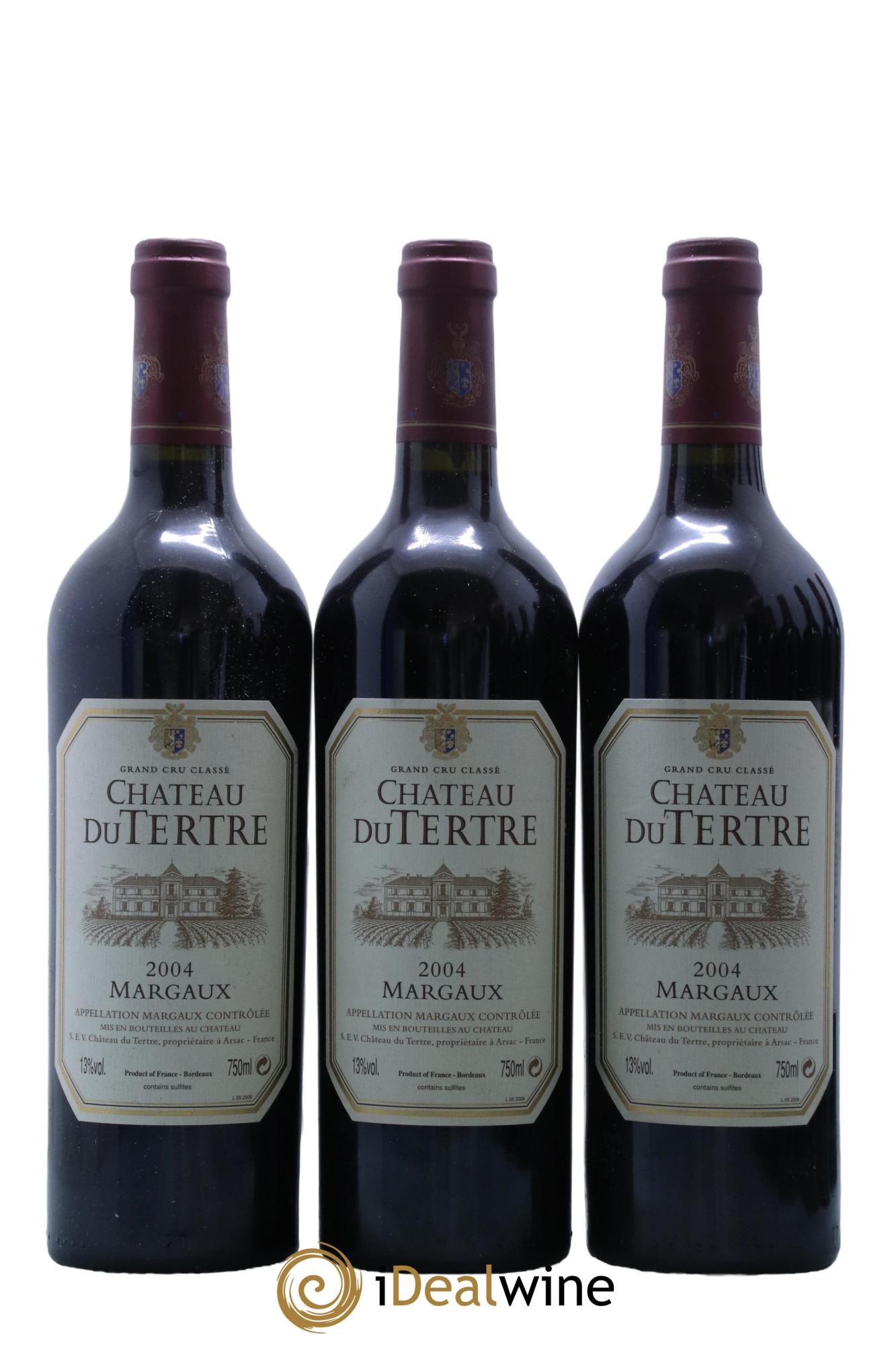 Château du Tertre 5ème Grand Cru Classé 2004 - Lot de 12 bouteilles - 2