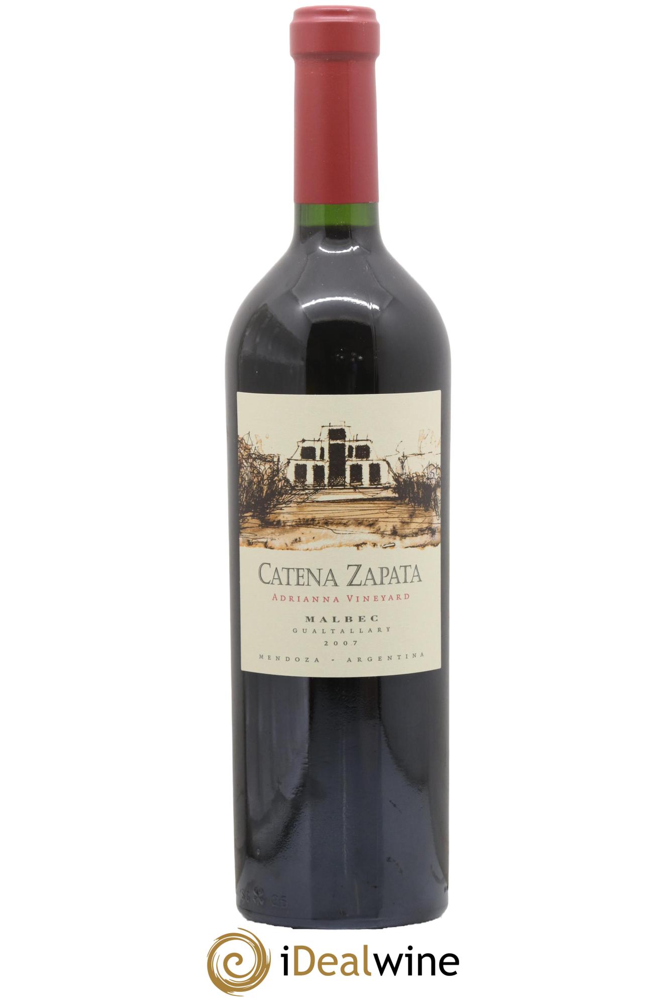 Mendoza Malbec Adrianna Vineyard Catena Zapata 2007 - Lot de 1 bouteille - 0