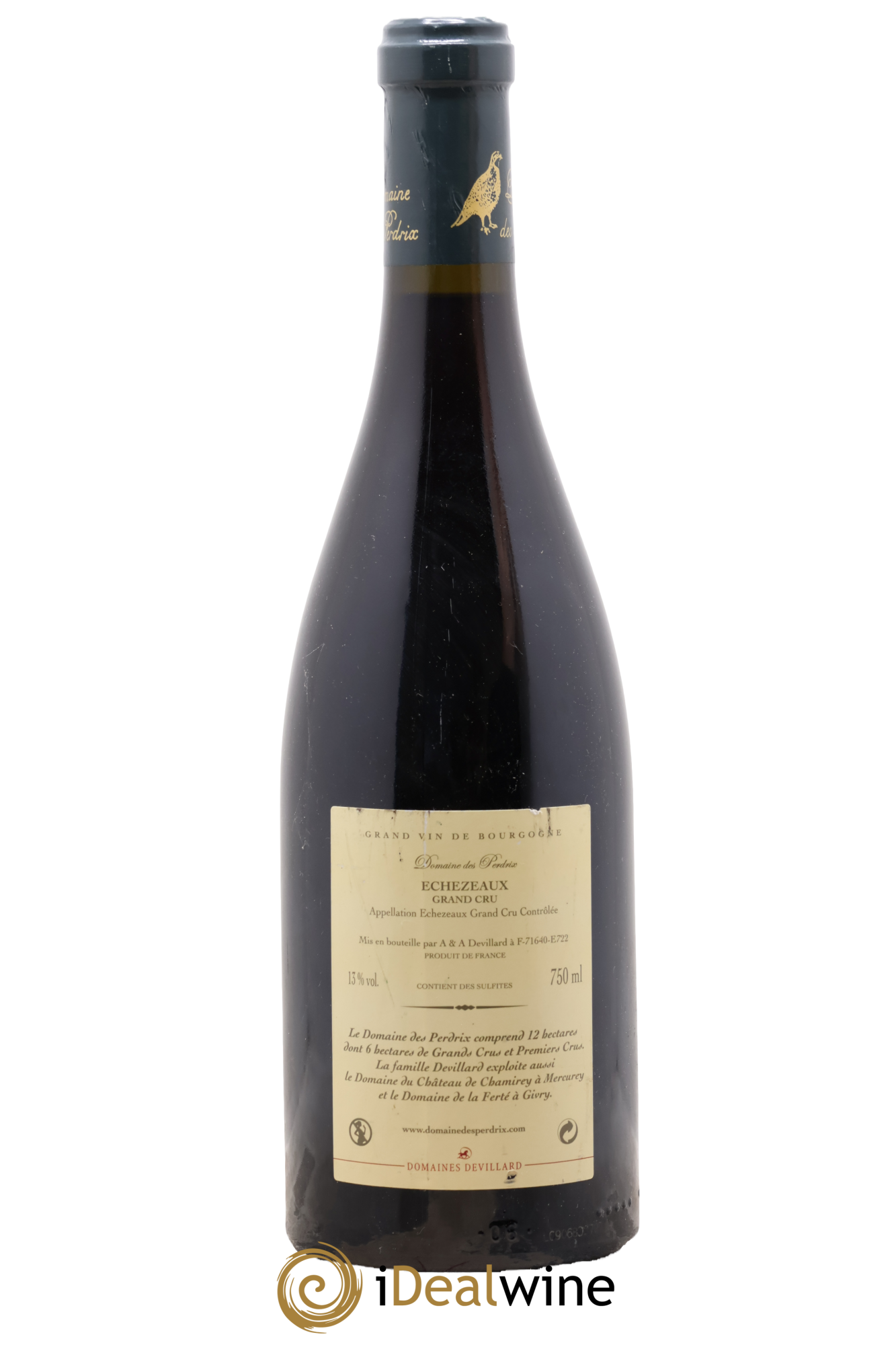 Echezeaux Grand Cru Perdrix (Domaine des) 2007 - Lot de 1 bouteille - 1