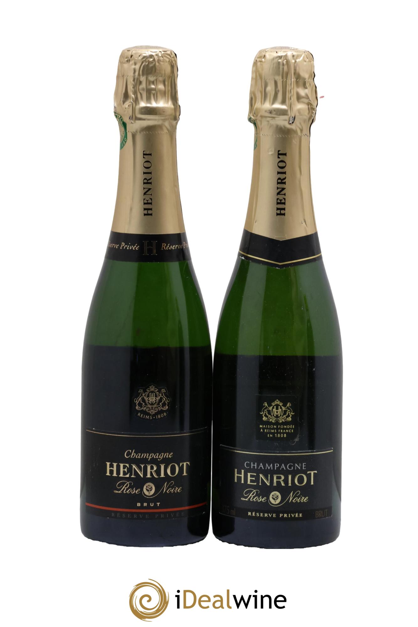 Rosé Brut Henriot - Posten von 2 Demi-Flaschen - 0