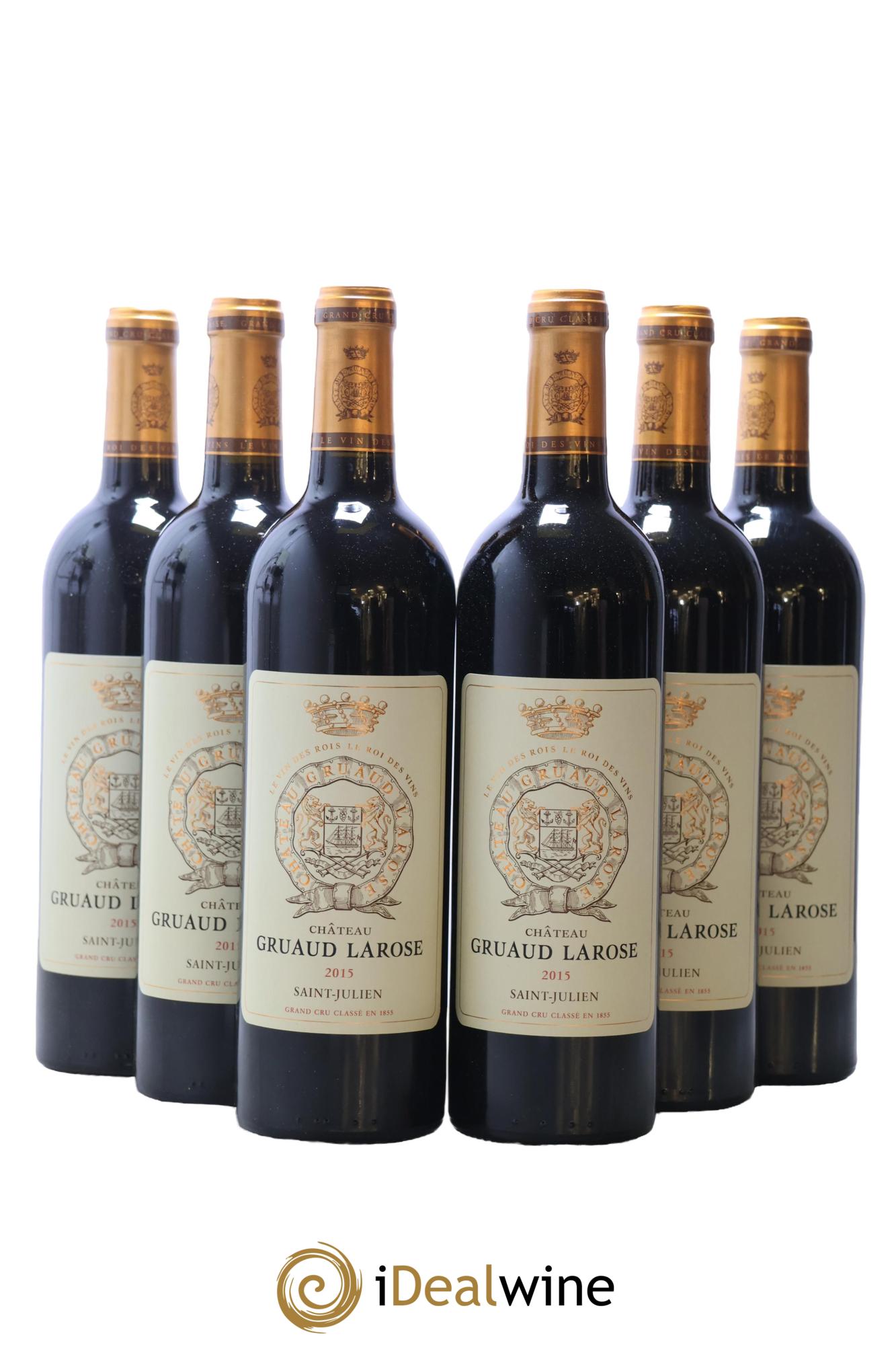 Château Gruaud Larose 2ème Grand Cru Classé 2015 - Lot of 6 bottles - 0