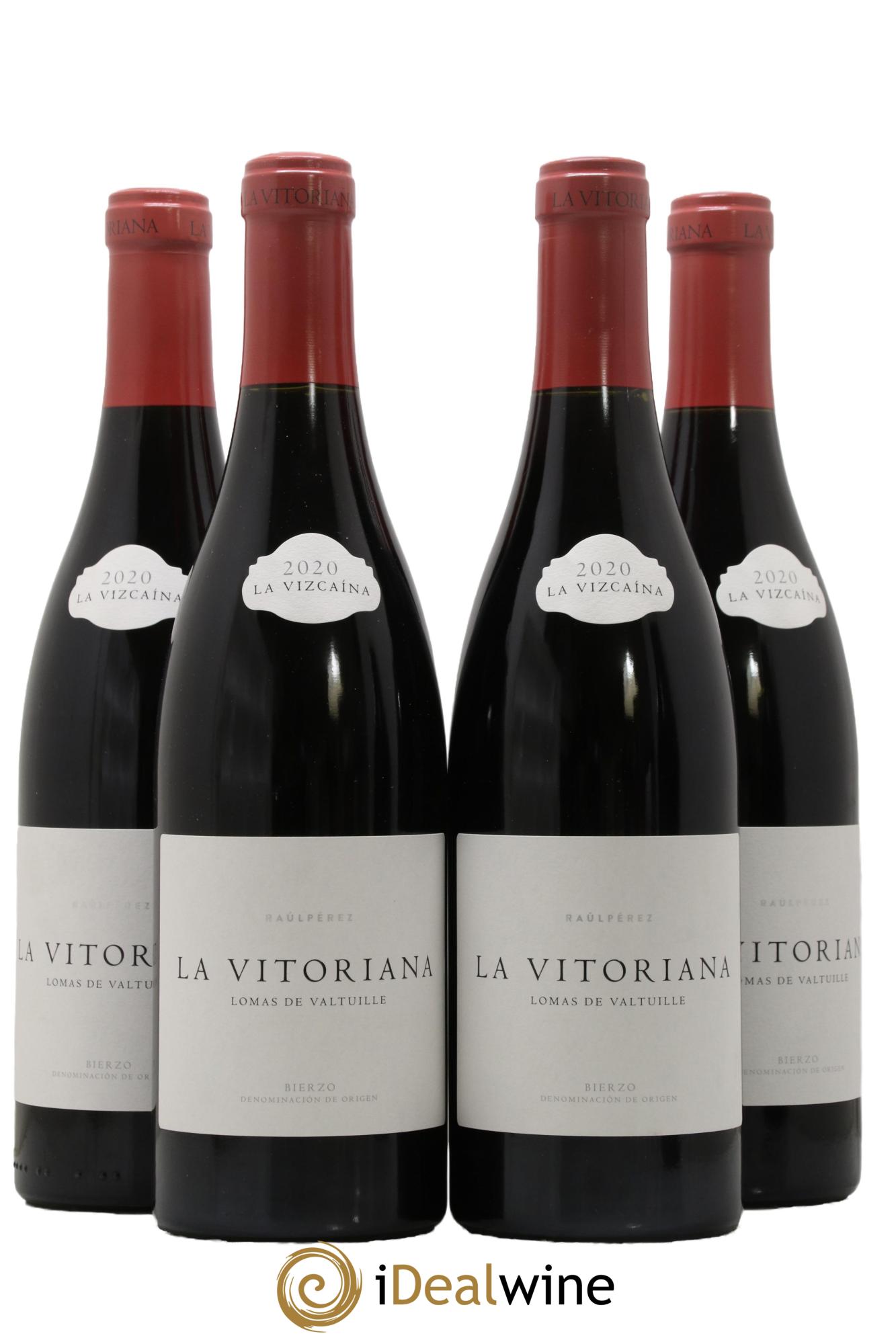 Bierzo DO La Vitoriana Ultreia Raul Perez 2020 - Lot de 4 bouteilles - 0