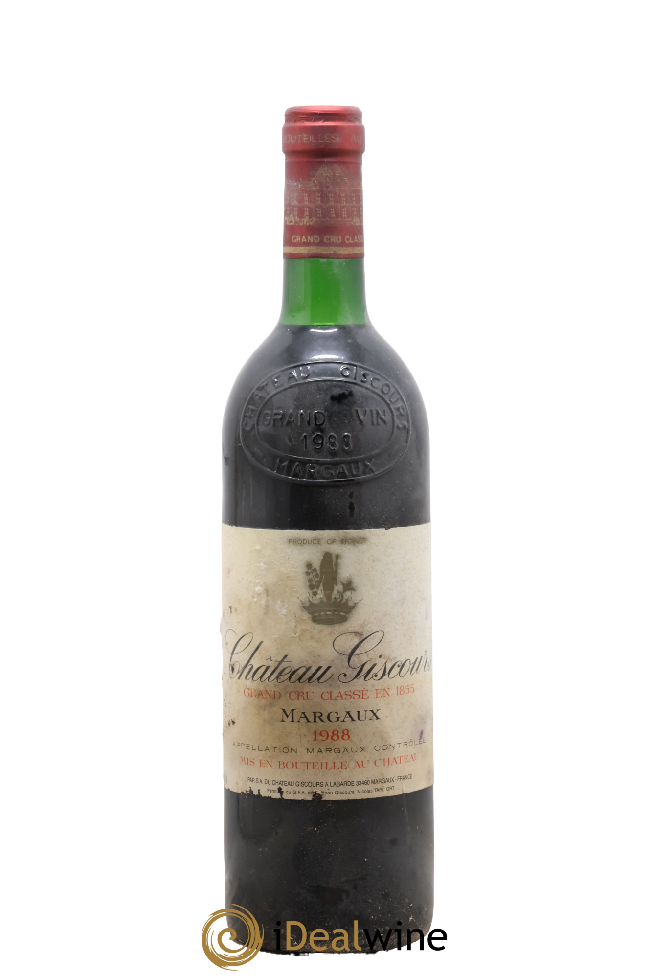 Château Giscours 3ème Grand Cru Classé 1988 - Lot de 1 bouteille - 0