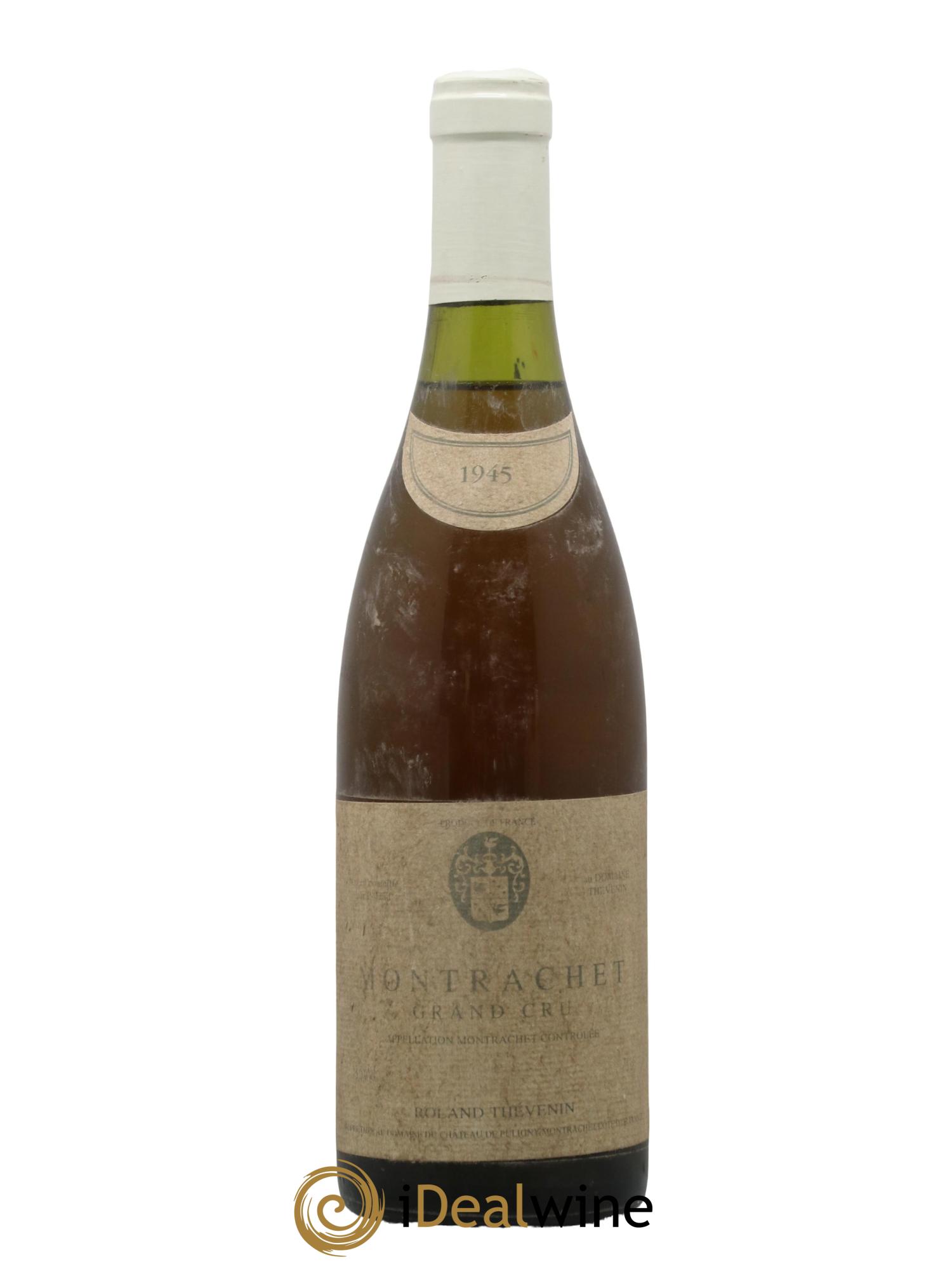 Montrachet Grand Cru Roland Thevenin 1945 - Posten von 1 Flasche - 0
