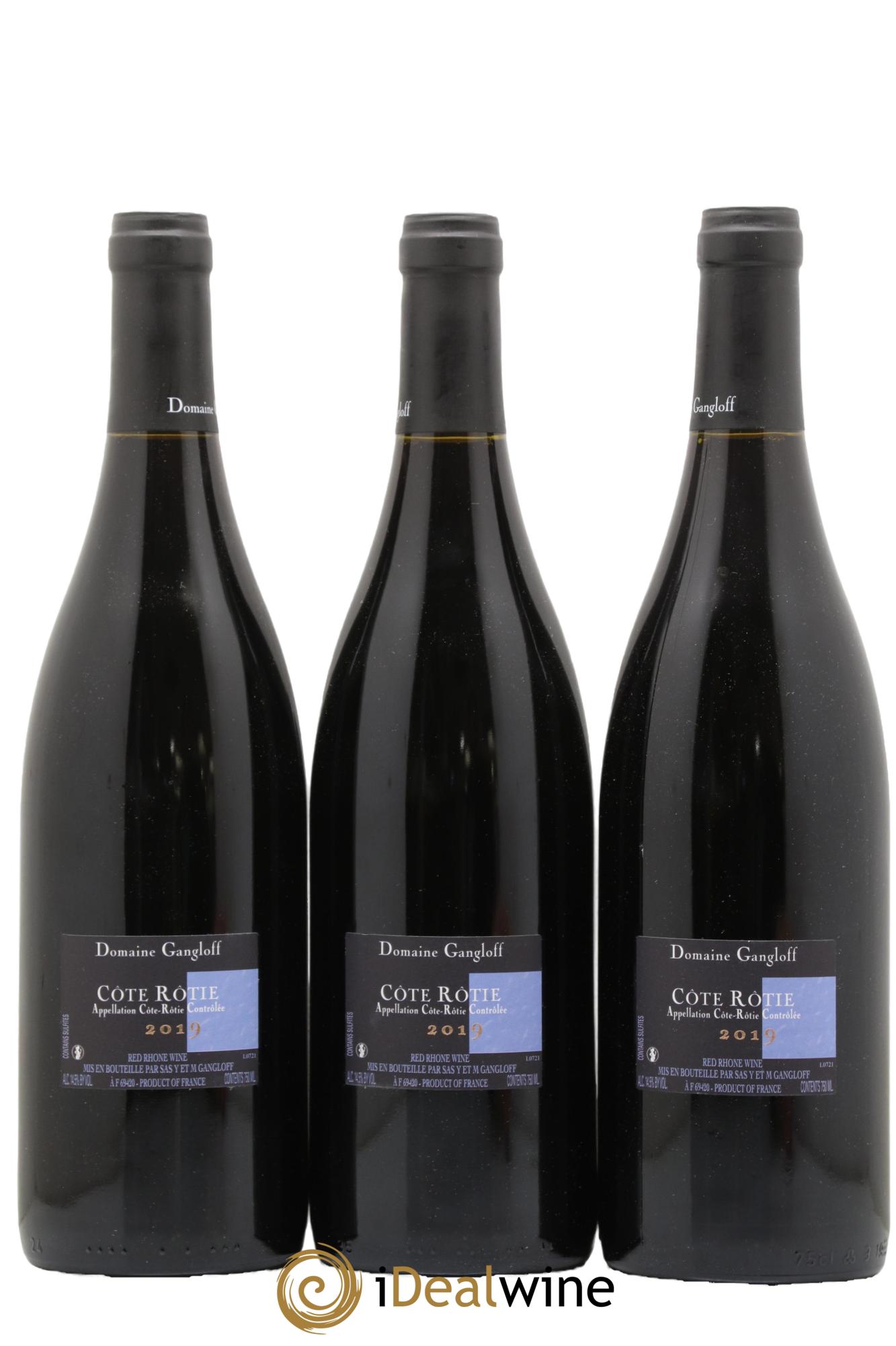 Côte-Rôtie La Barbarine Gangloff (Domaine) 2019 - Lot of 3 bottles - 1