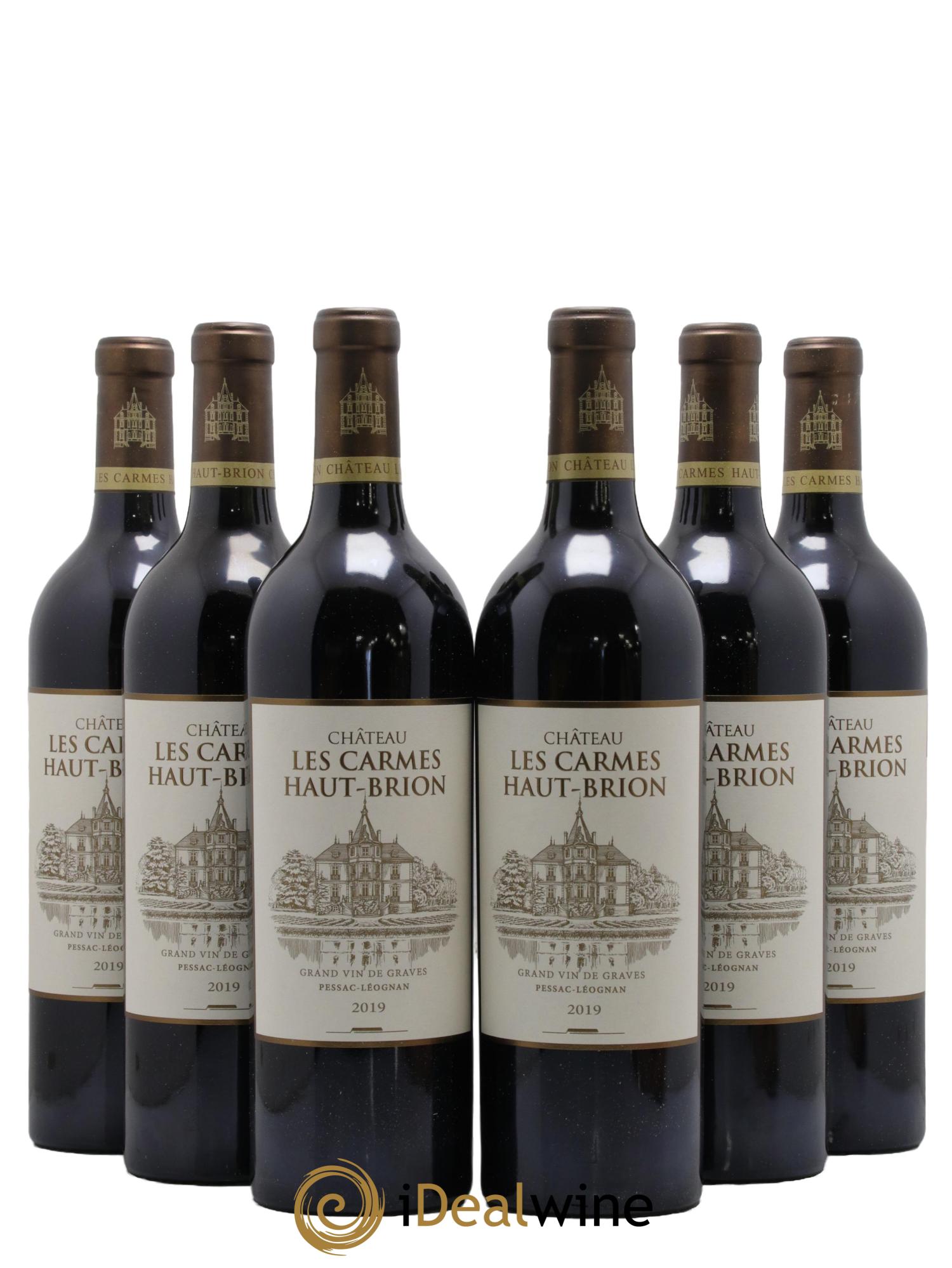 Château Les Carmes Haut-Brion 2019 - Posten von 6 Flaschen - 0
