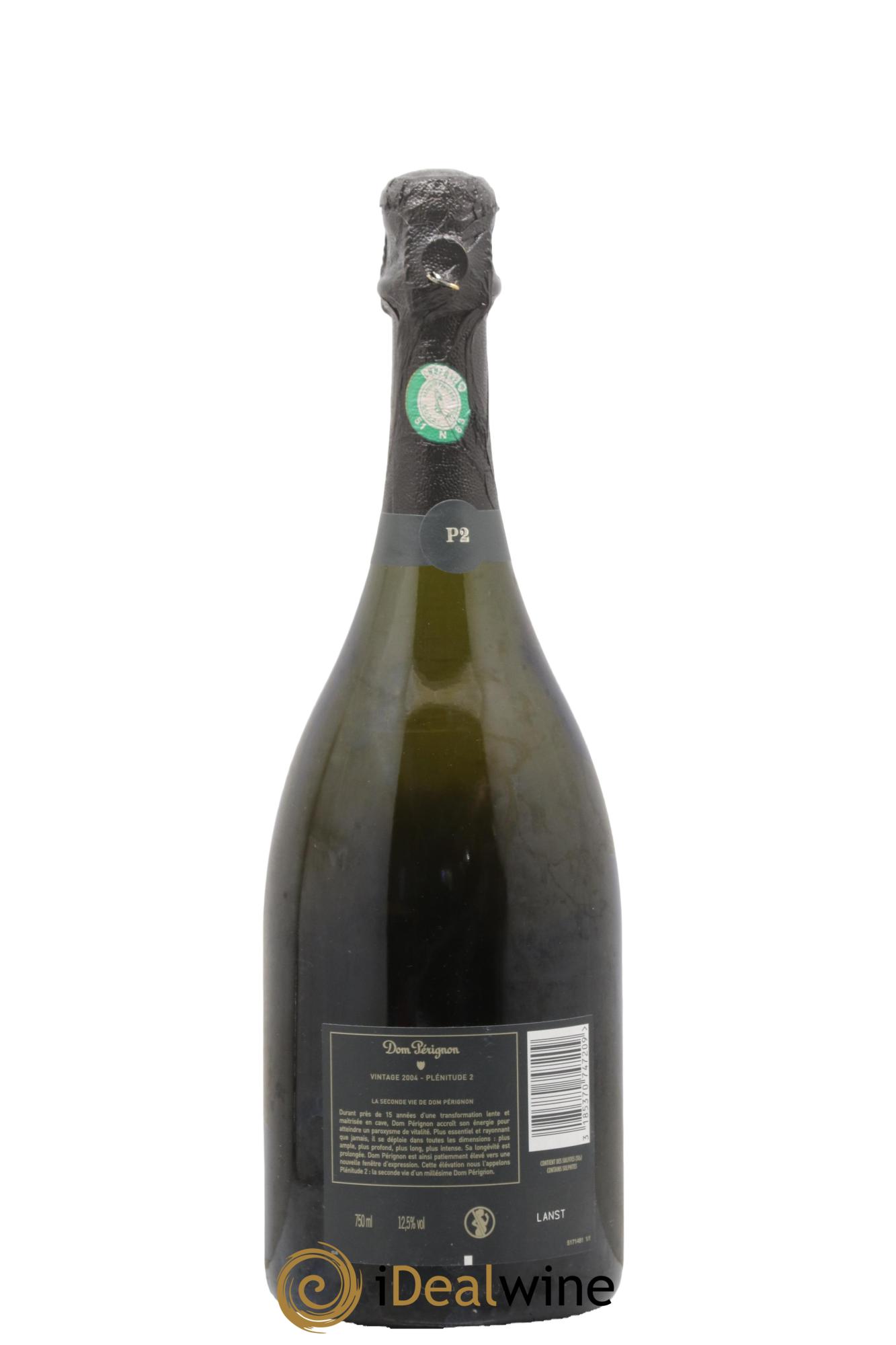 2eme Plénitude (P2) Dom Pérignon 2004 - Lot of 1 bottle - 1