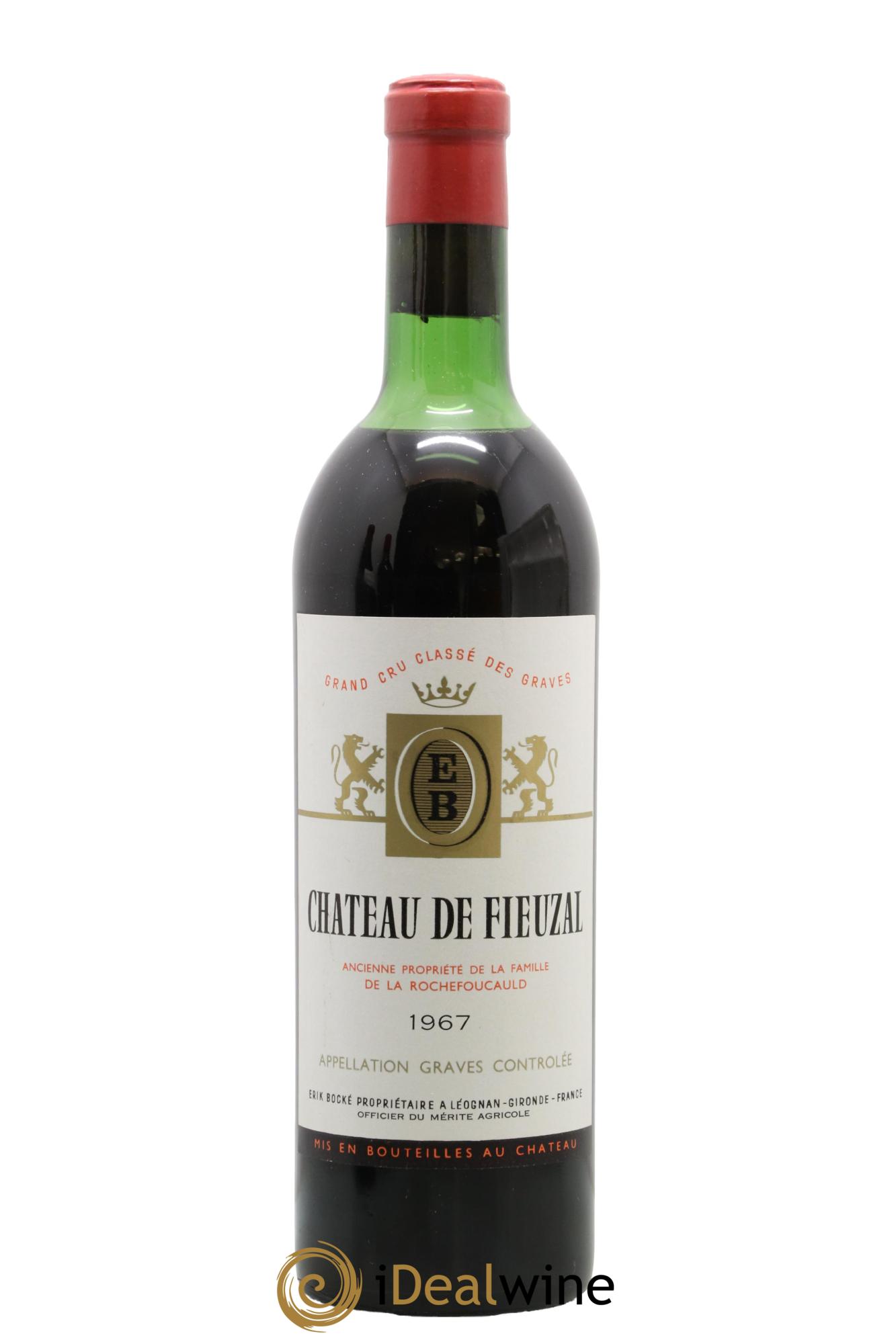 Château de Fieuzal Cru Classé de Graves 1967 - Lot de 1 bouteille - 0