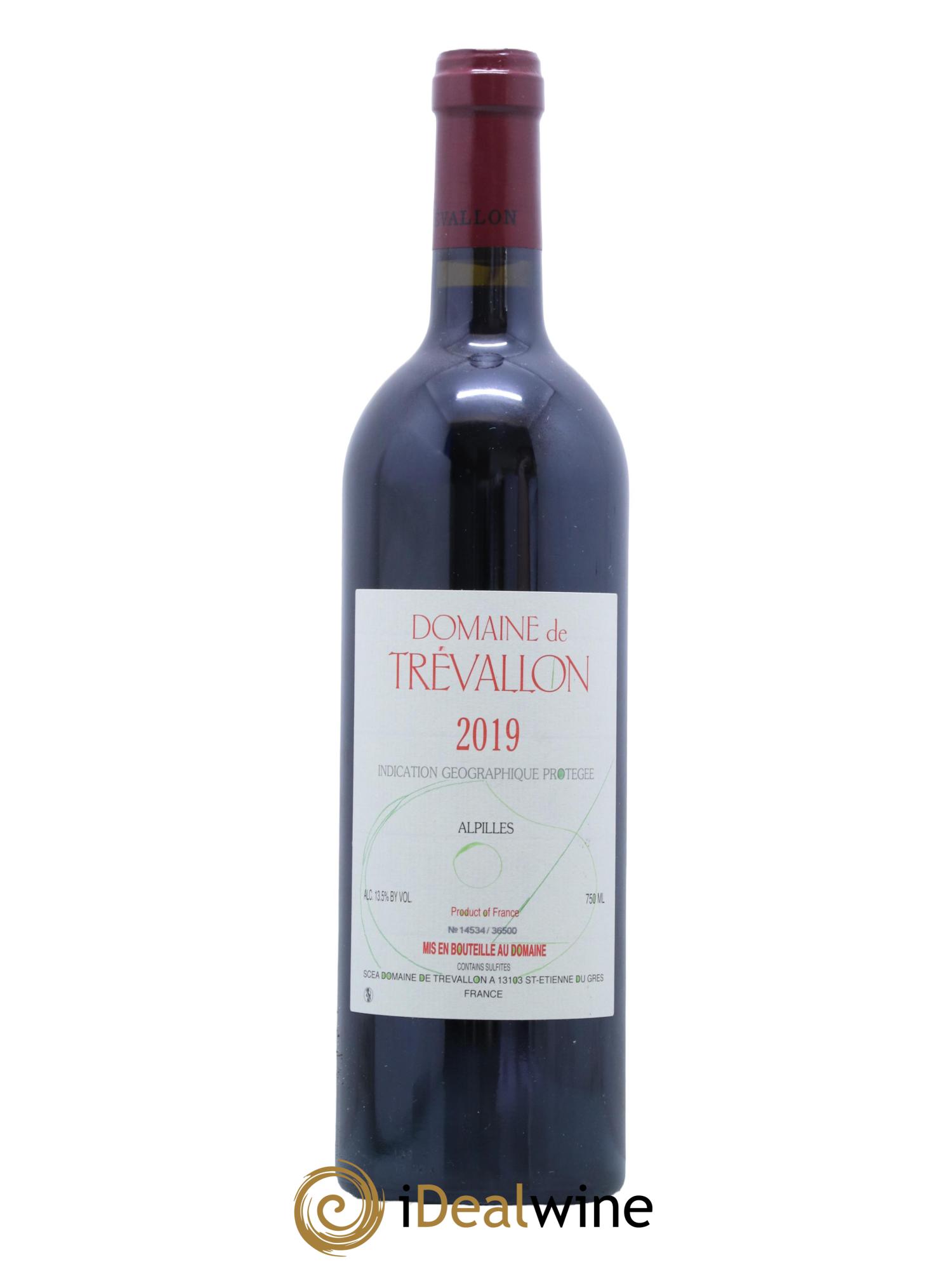 Alpilles Trévallon (Domaine de) Eloi Dürrbach 2019 - Lot de 1 bouteille - 0