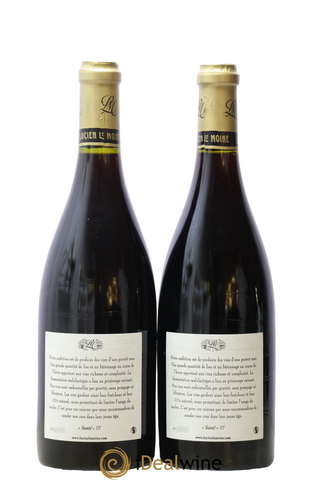 Bonnes-Mares Grand Cru Lucien Le Moine 2007 - Posten von 2 Flaschen - 1