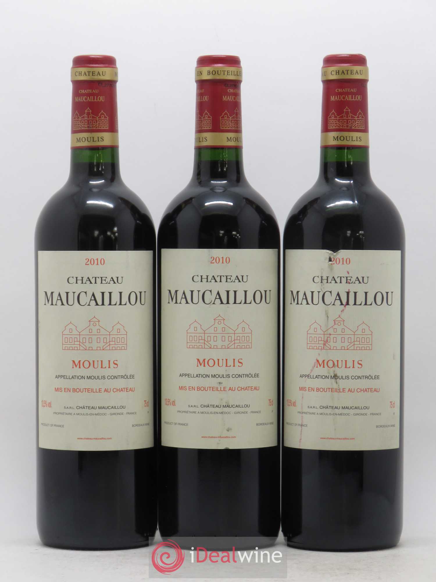Château Maucaillou 2010 - Lot of 12 bottles - 4