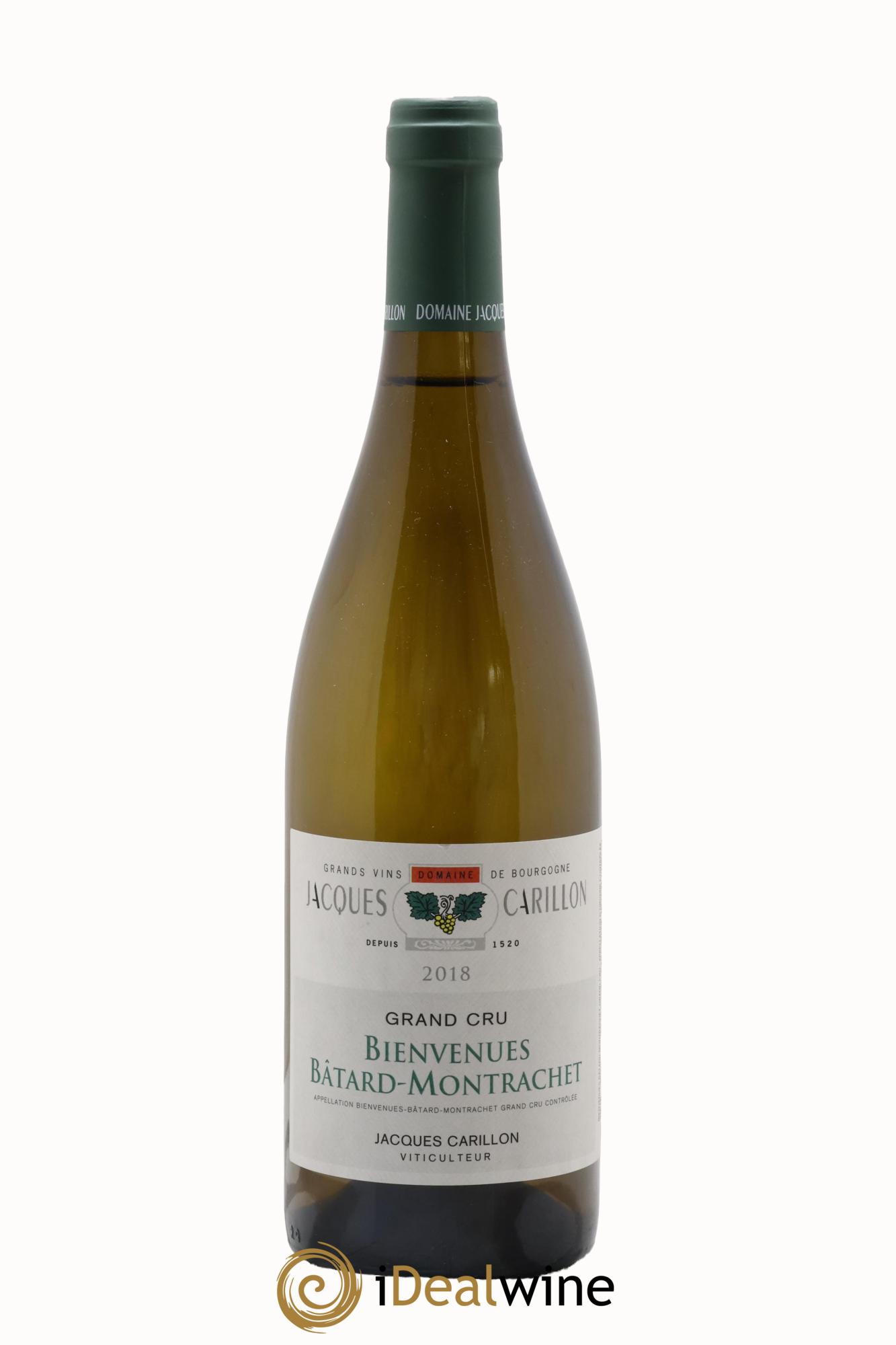Bienvenues-Bâtard-Montrachet Grand Cru Jacques Carillon (Domaine) 2018 - Posten von 1 Flasche - 0
