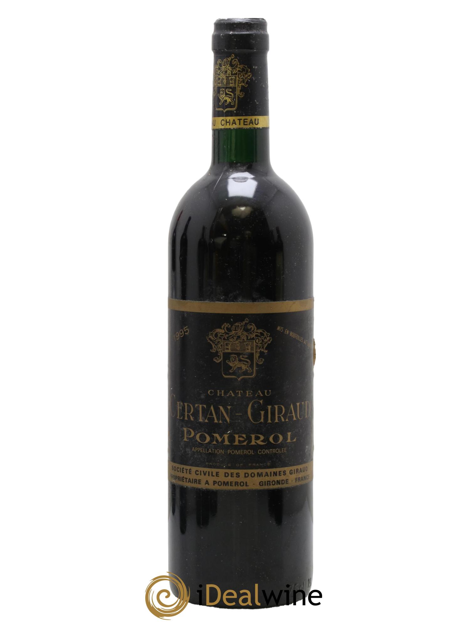 Château Certan Giraud 1995 - Lotto di 1 bottiglia - 0