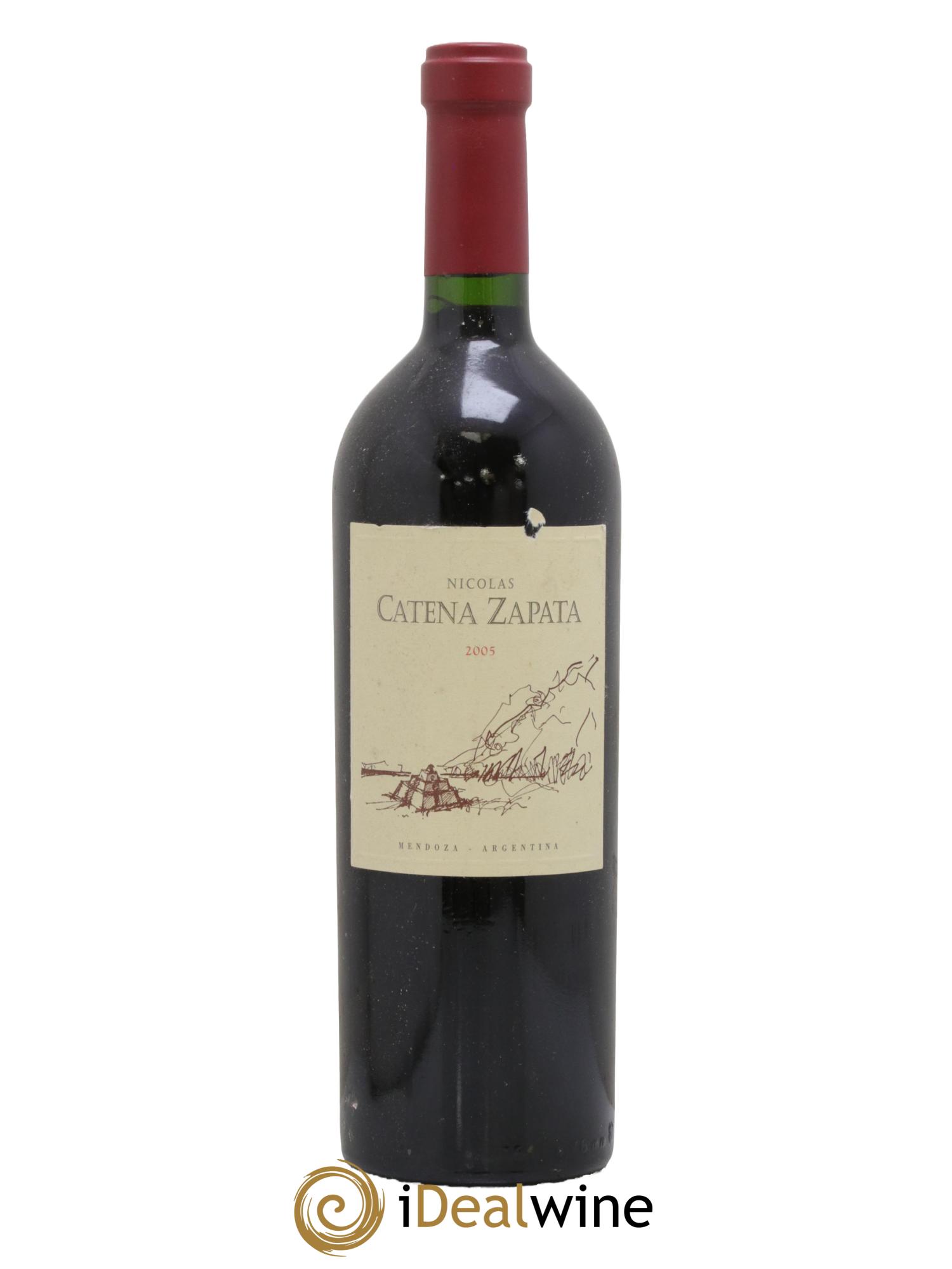 Mendoza Catena Zapata Nicolas 2005 - Lot de 1 bouteille - 0