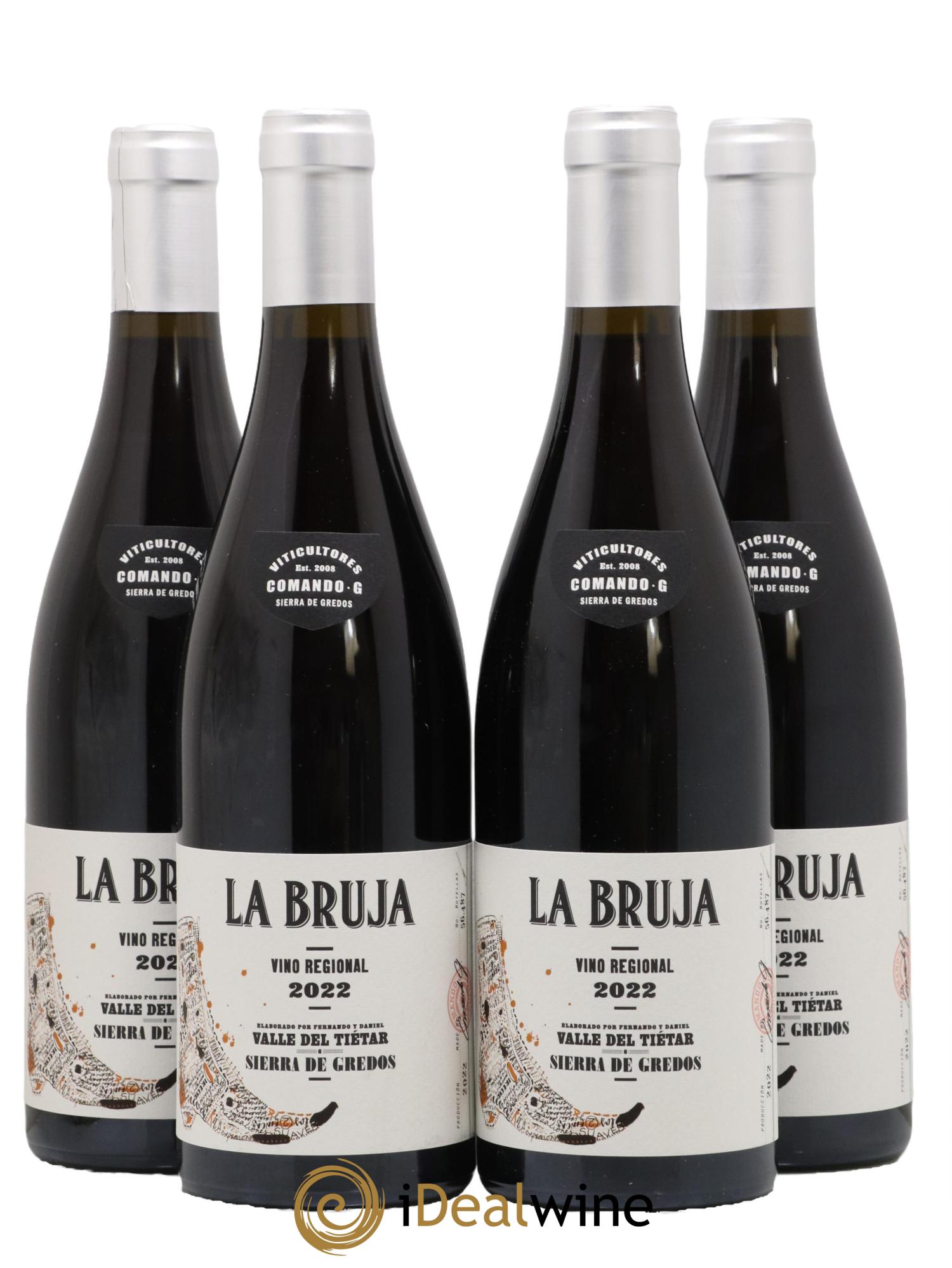 Vinos de Madrid DO Comando G La Bruja de Rozas 2022 - Lot de 4 bouteilles - 0