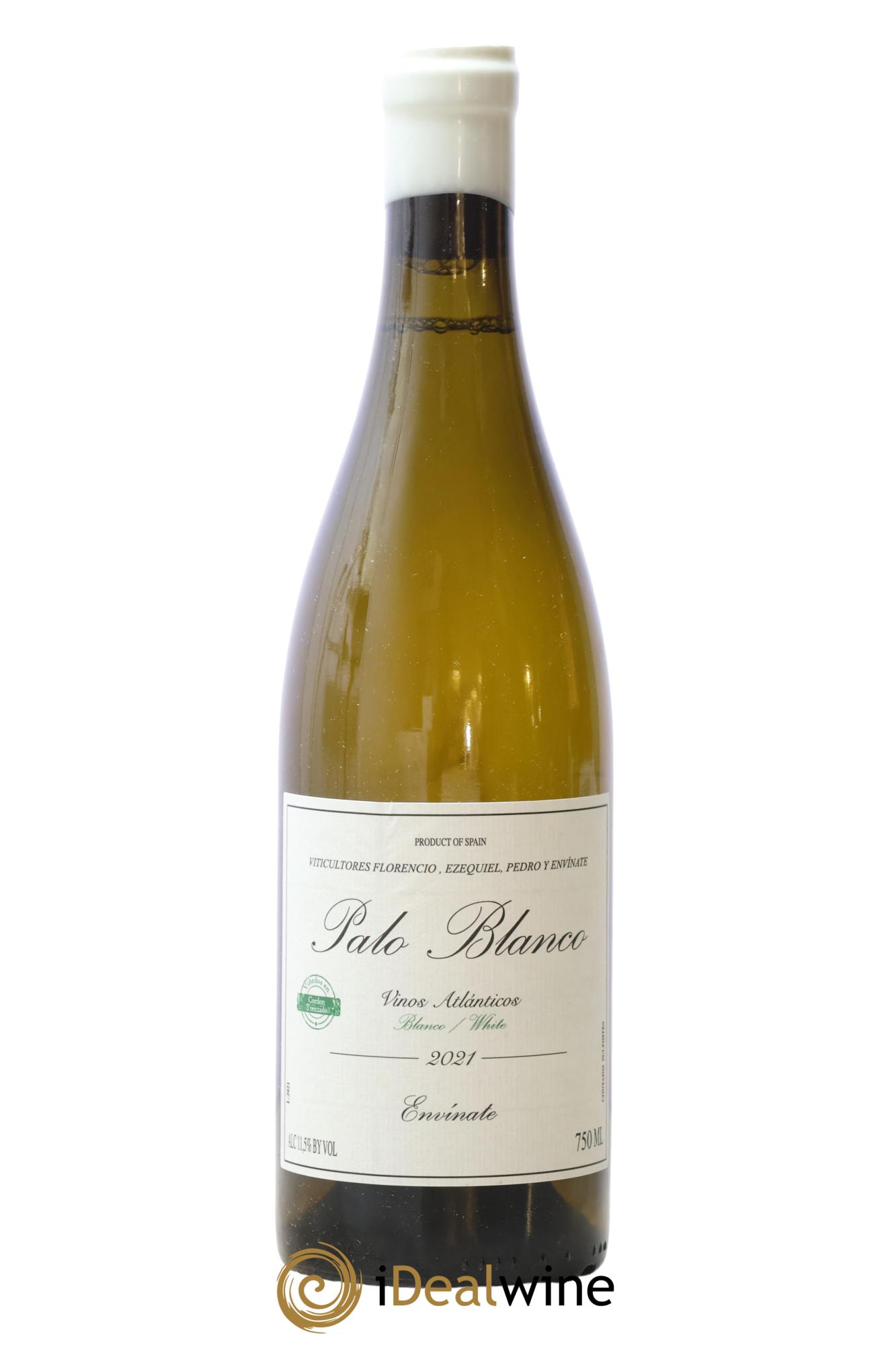 Vinos Atlánticos Palo Blanco Envinate 2021 - Lot de 1 bouteille - 0