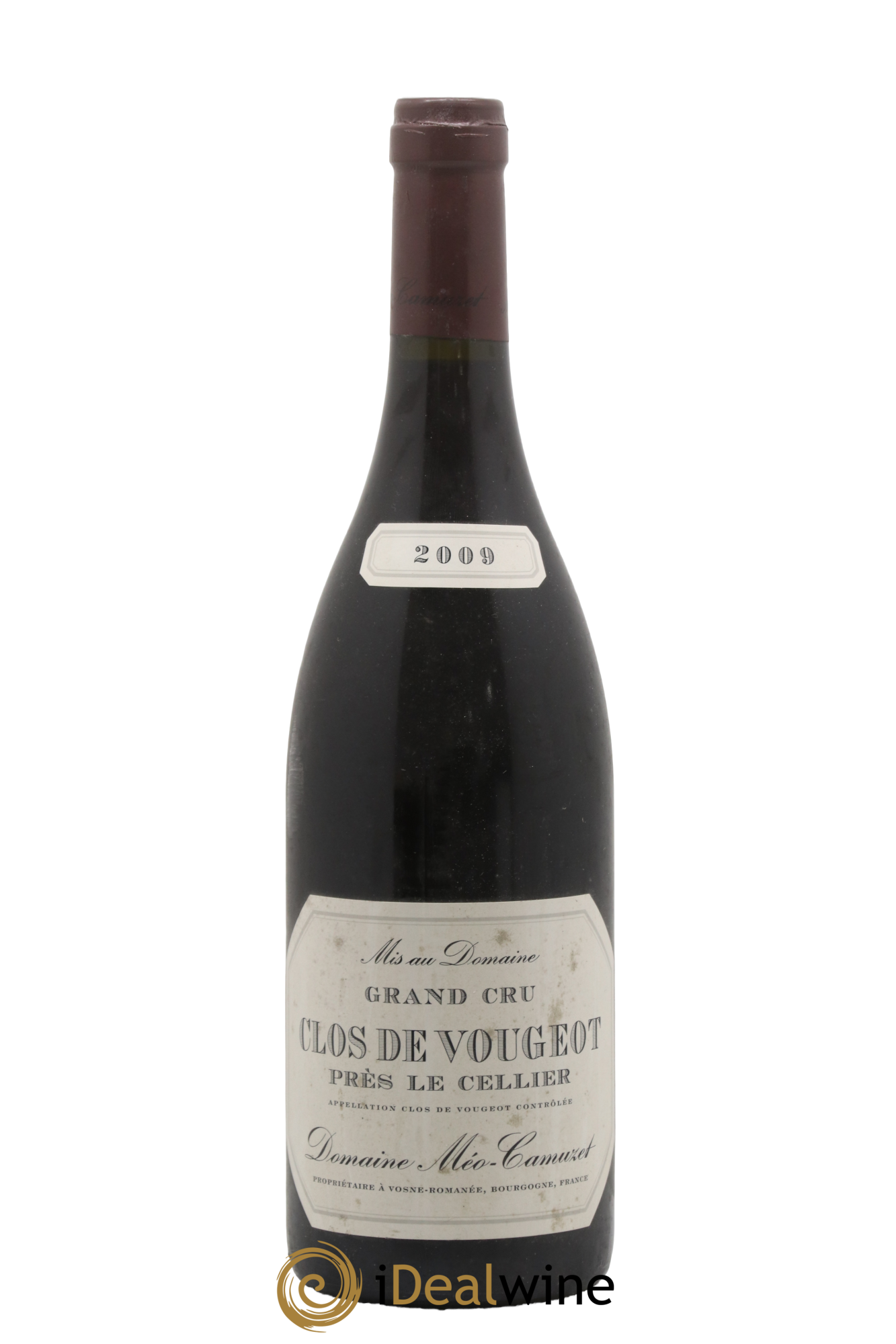 Clos de Vougeot Grand Cru Près le Cellier Méo-Camuzet (Domaine) 2009 - Lot de 1 bouteille - 0