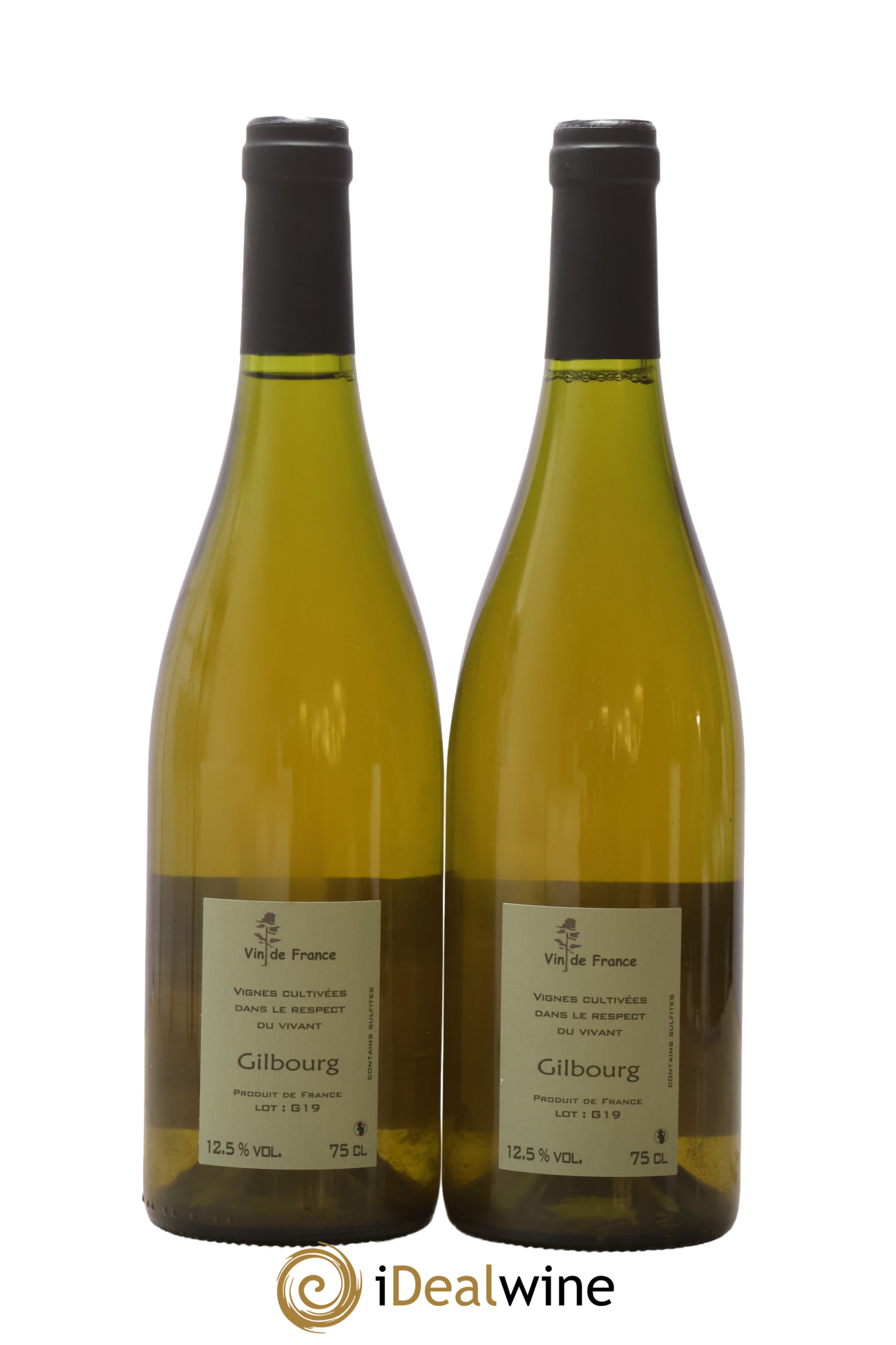 Vin de France Gilbourg Benoit Courault 2019 - Lot de 2 bouteilles - 1