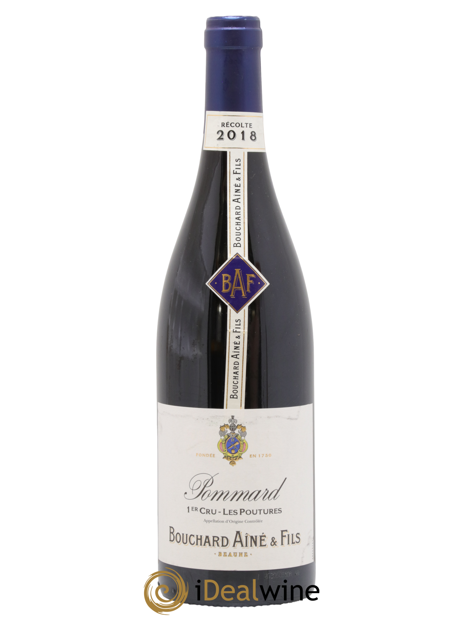 Pommard 1er Cru Les Poutures Bouchard Ainé et Fils 2018 - Lot de 1 bouteille - 0