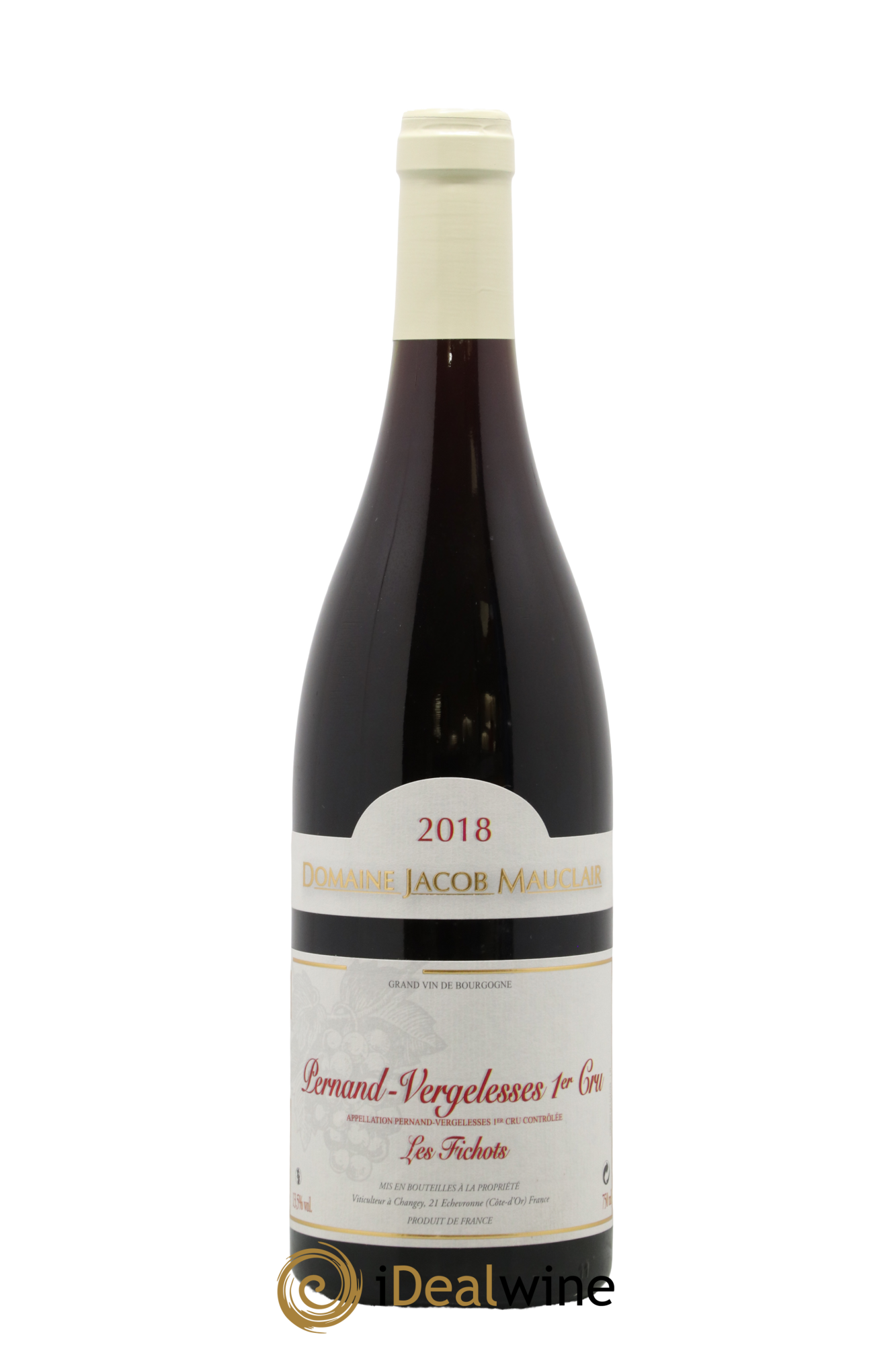 Pernand-Vergelesses 1er Cru Les Fichots Jacob Mauclair 2018 - Posten von 1 Flasche - 0
