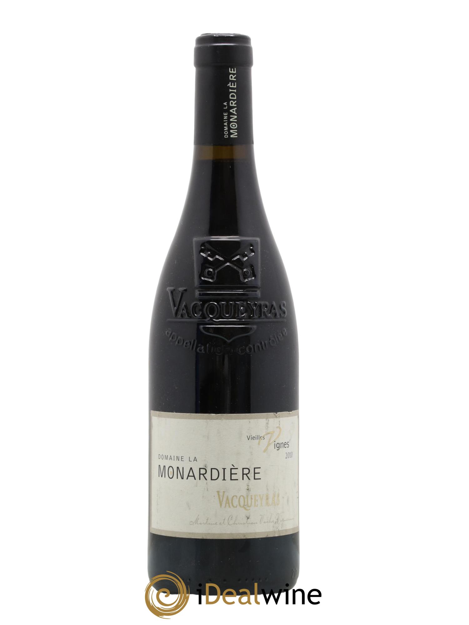 Vacqueyras Vieilles Vignes La Monardière (Domaine) 2010 - Lot de 1 bouteille - 0