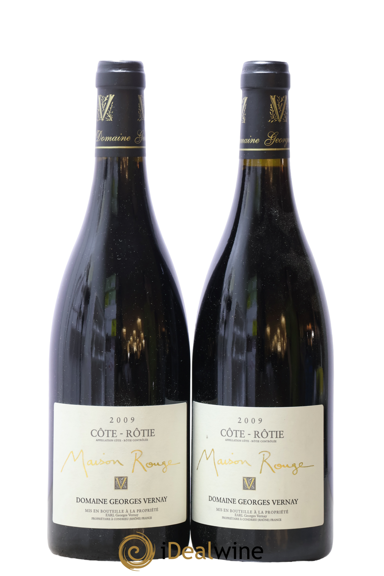 Côte-Rôtie Georges Vernay 2009 - Lot de 2 bouteilles - 0