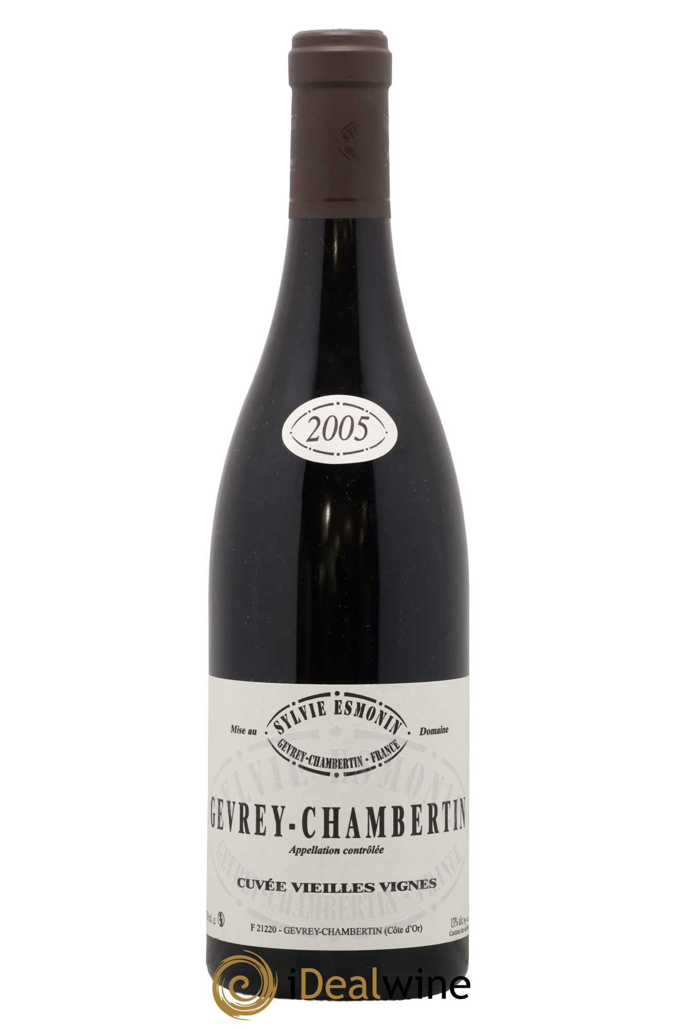 Gevrey-Chambertin Vieilles Vignes Sylvie Esmonin 2005 - Lot de 1 bouteille - 0