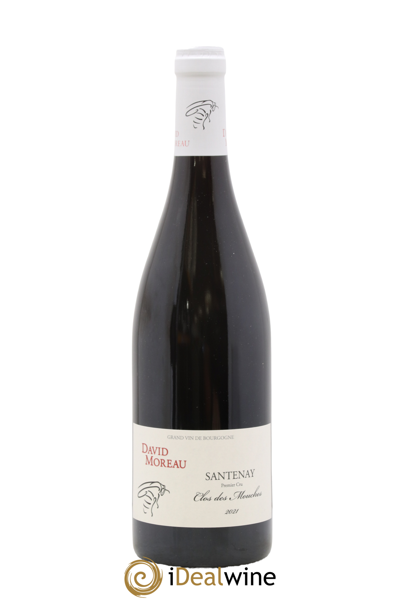 Santenay 1er Cru Clos des Mouches David Moreau 2021 - Posten von 1 Flasche - 0