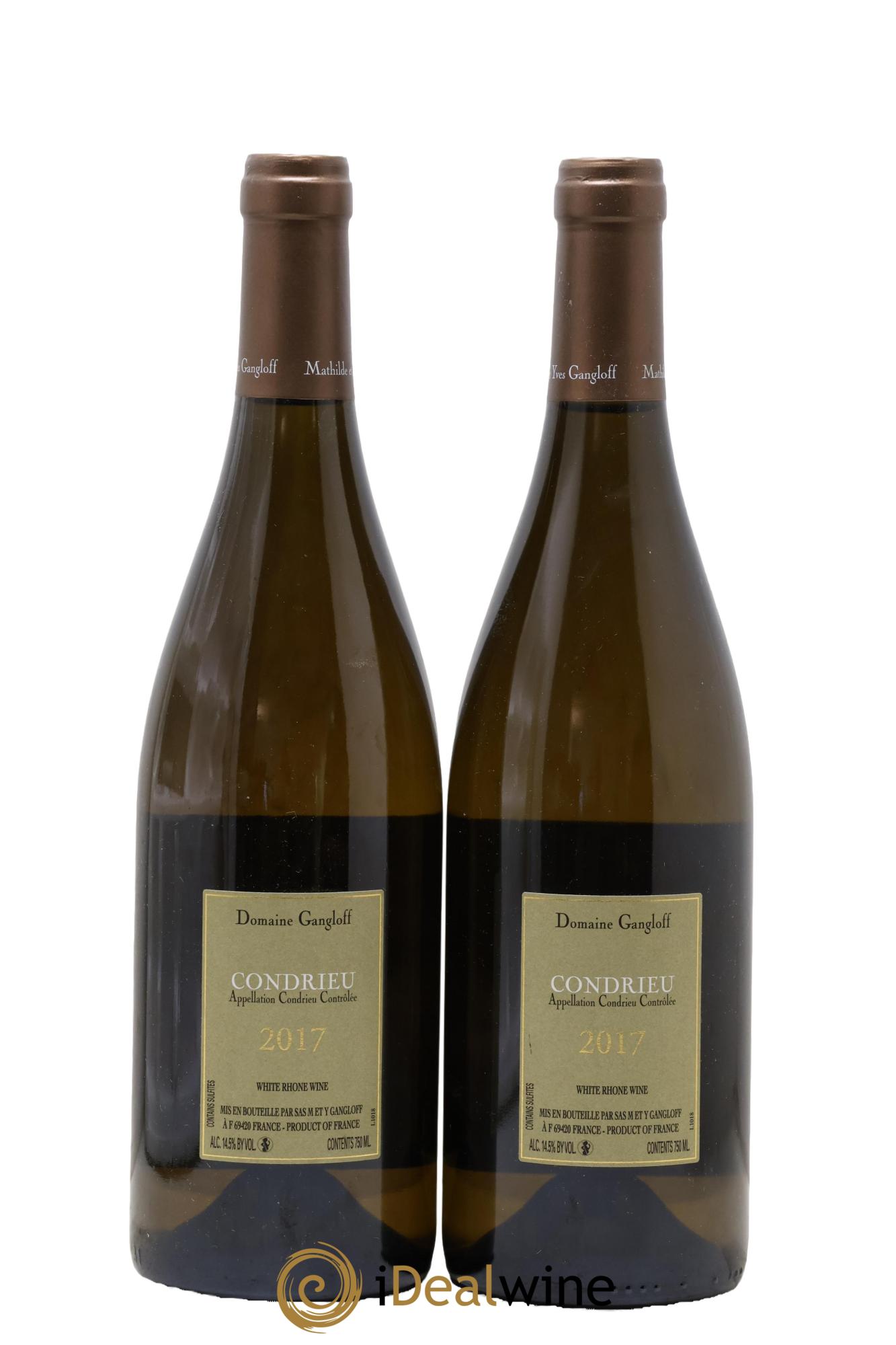 Condrieu Domaine Gangloff (Domaine) 2017 - Lot of 2 bottles - 1