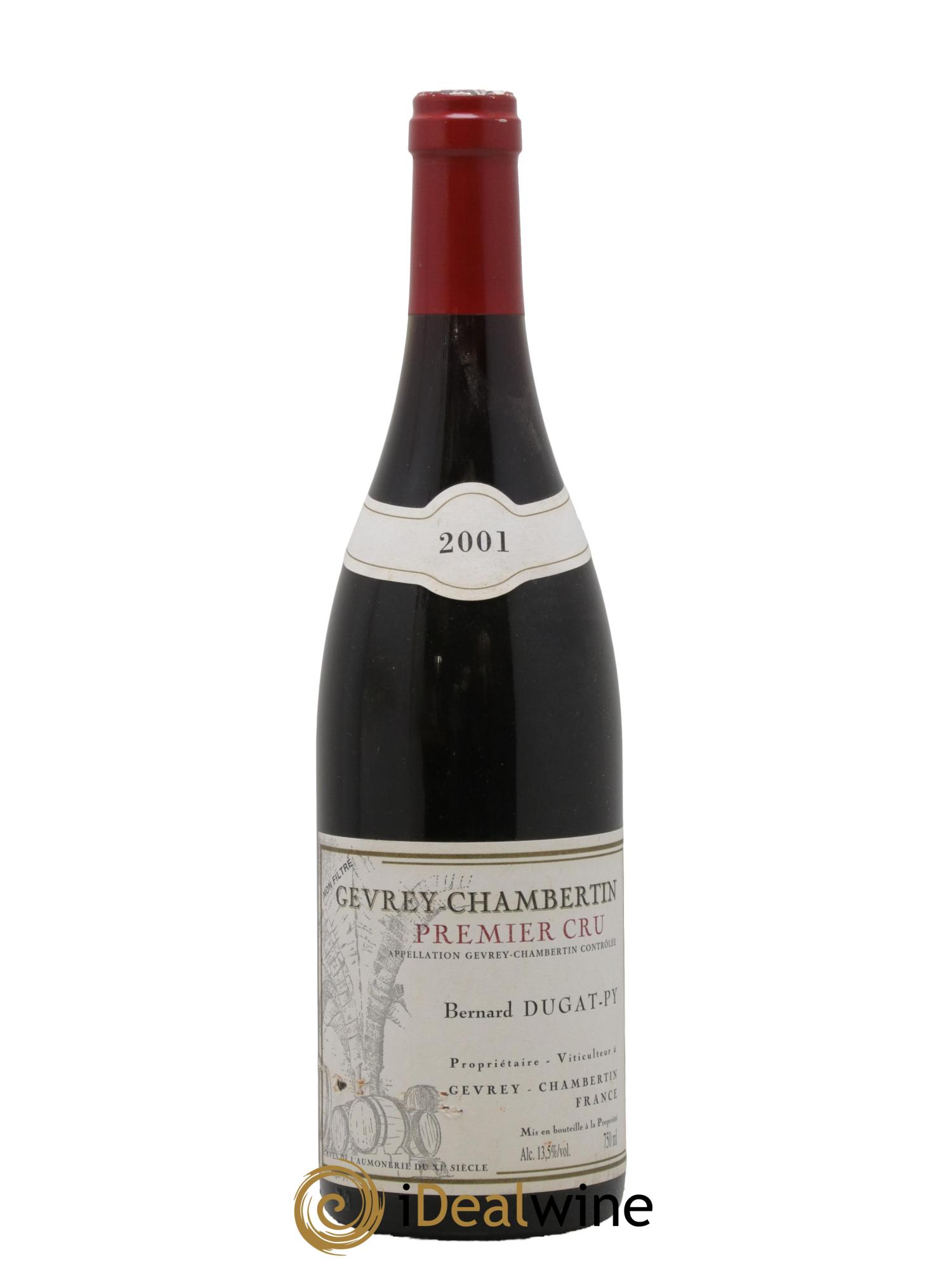 Gevrey-Chambertin 1er Cru Dugat-Py 2001 - Posten von 1 Flasche - 0