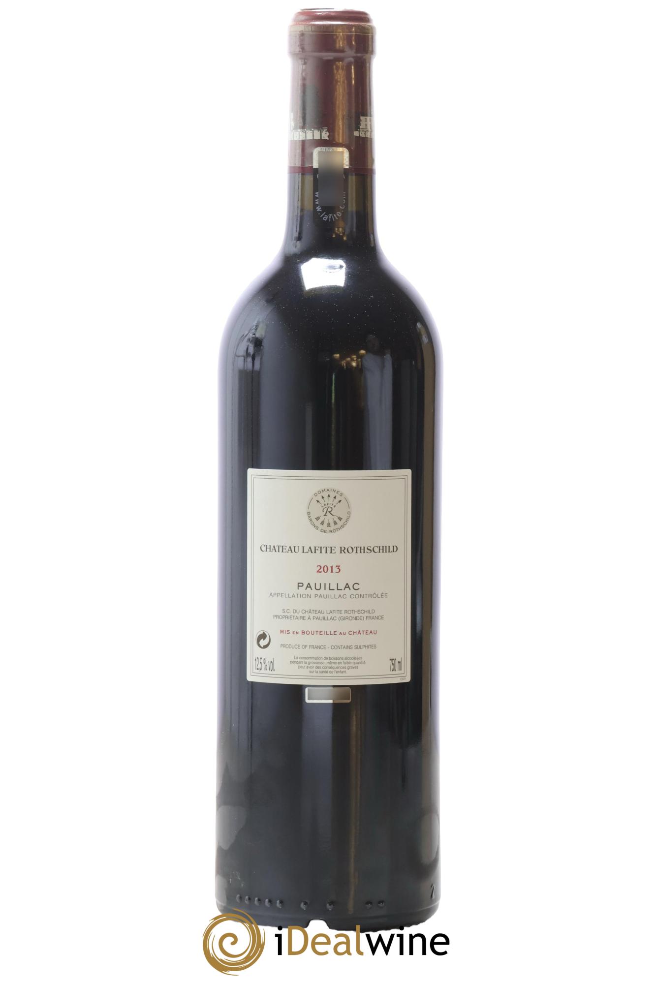 Château Lafite Rothschild 1er Grand Cru Classé 2013 - Lot of 1 bottle - 1