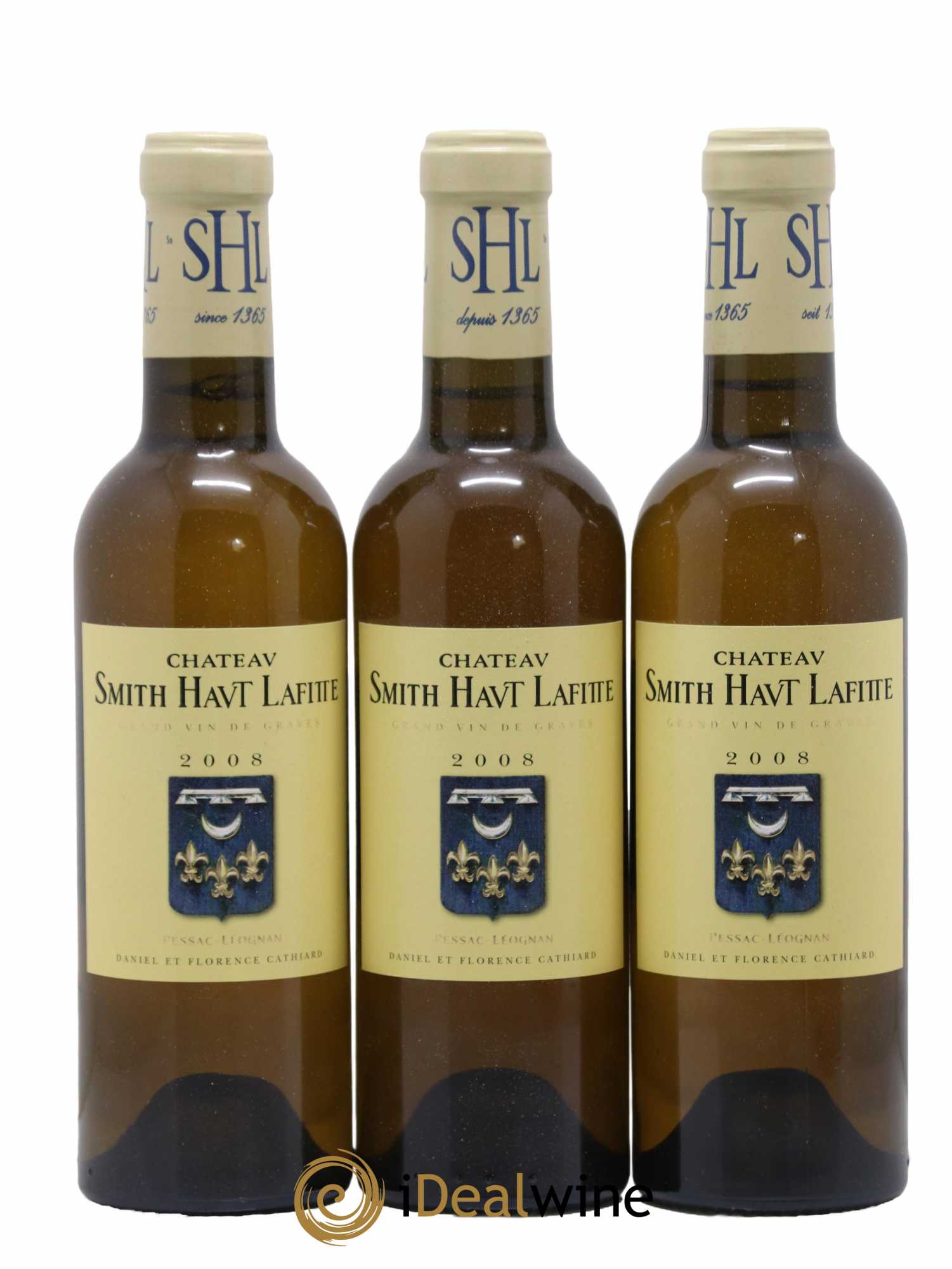 Château Smith Haut Lafitte 2008 - Lot de 12 demi bouteilles - 1