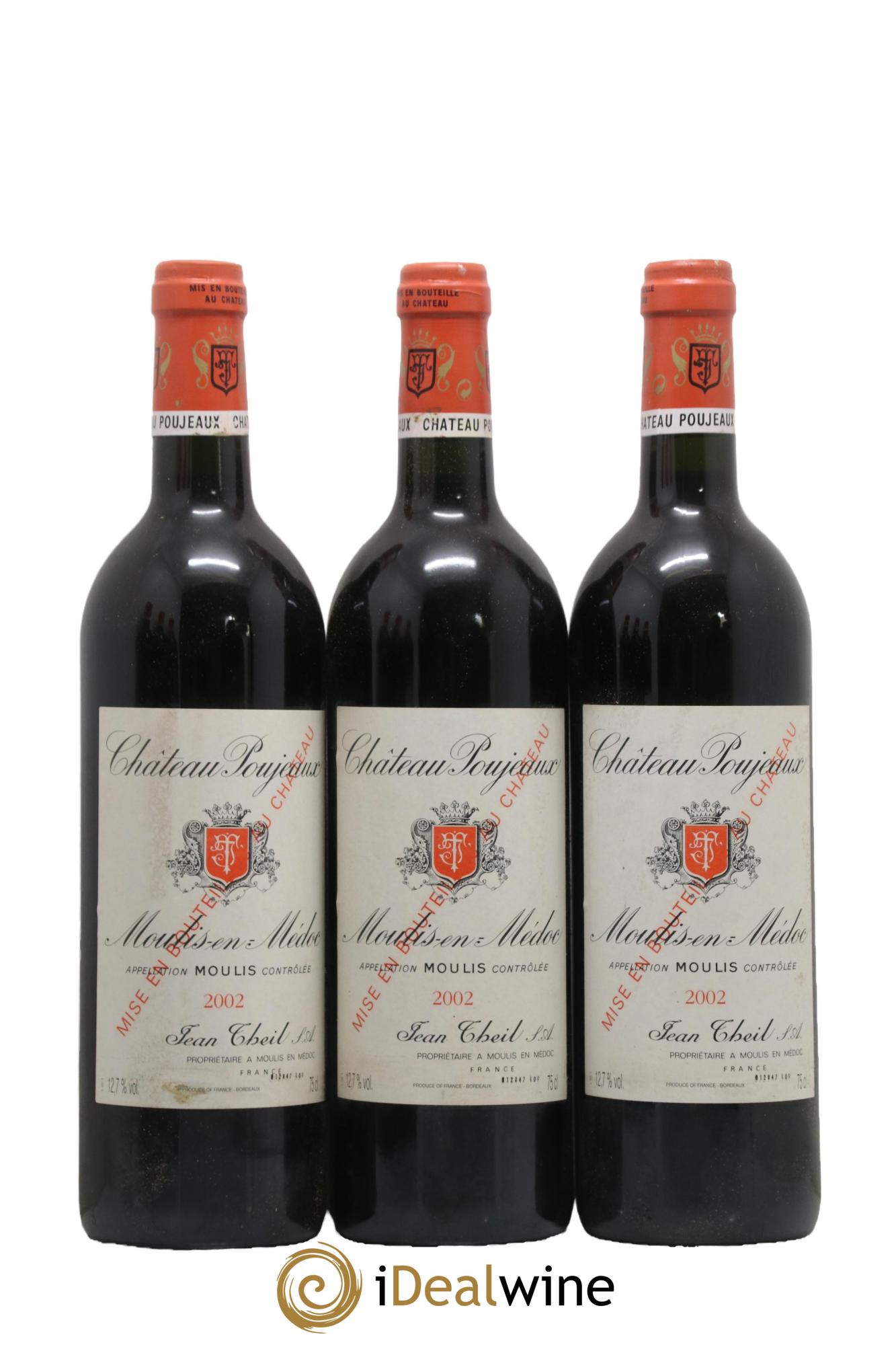 Château Poujeaux 2002 - Lot de 12 bouteilles - 3