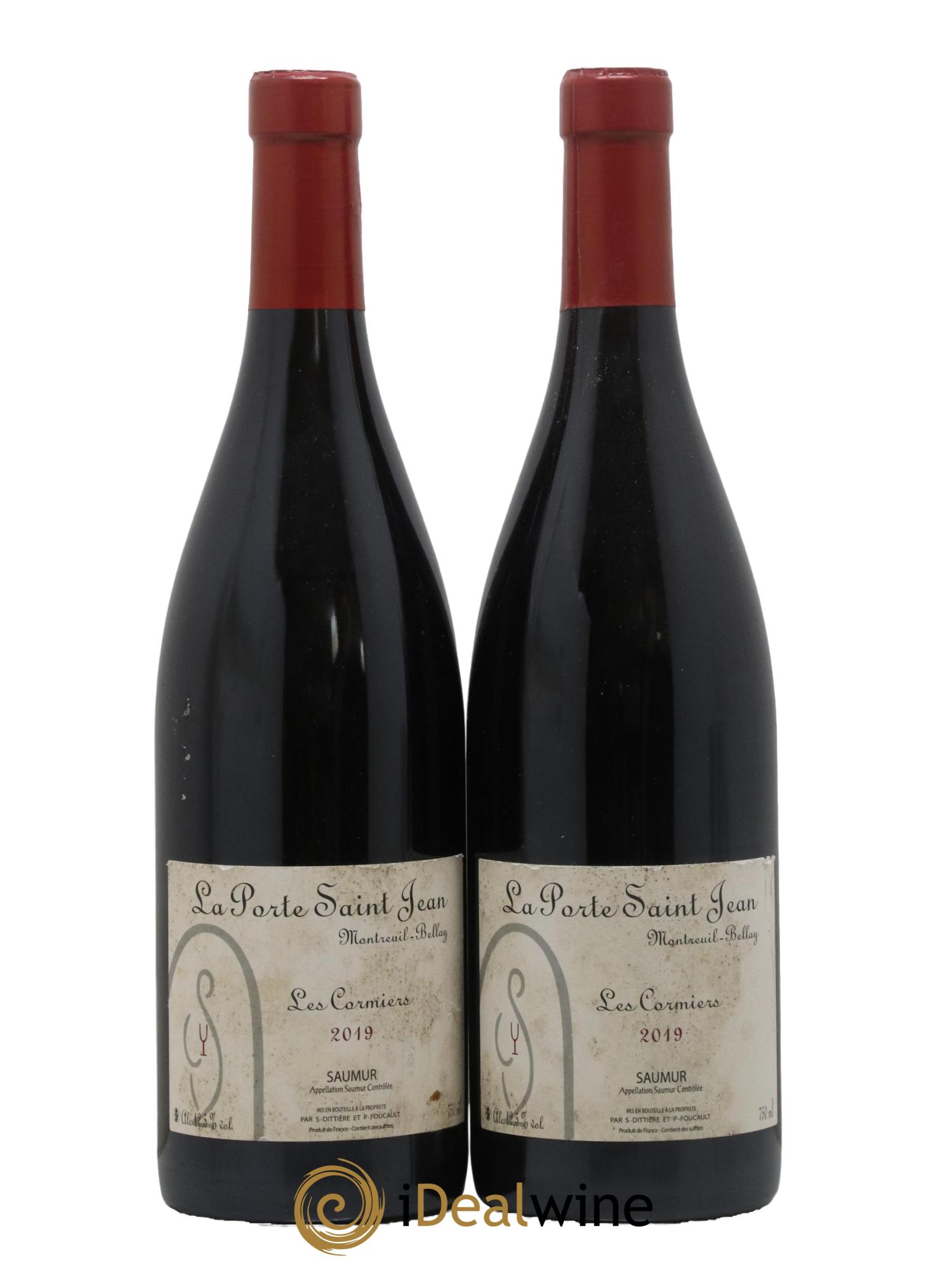 Saumur Les Cormiers La Porte Saint Jean 2019 - Lot de 2 bouteilles - 0