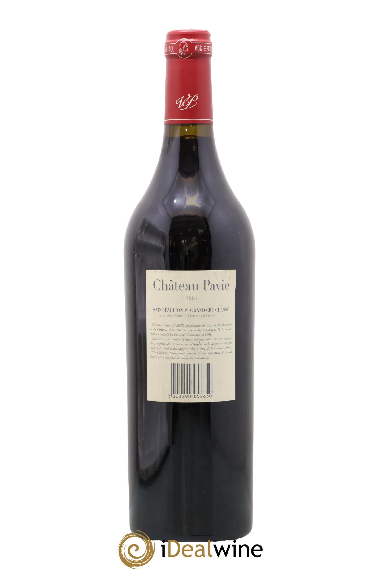 Château Pavie 1er Grand Cru Classé A 2001 - Lot of 1 bottle - 1