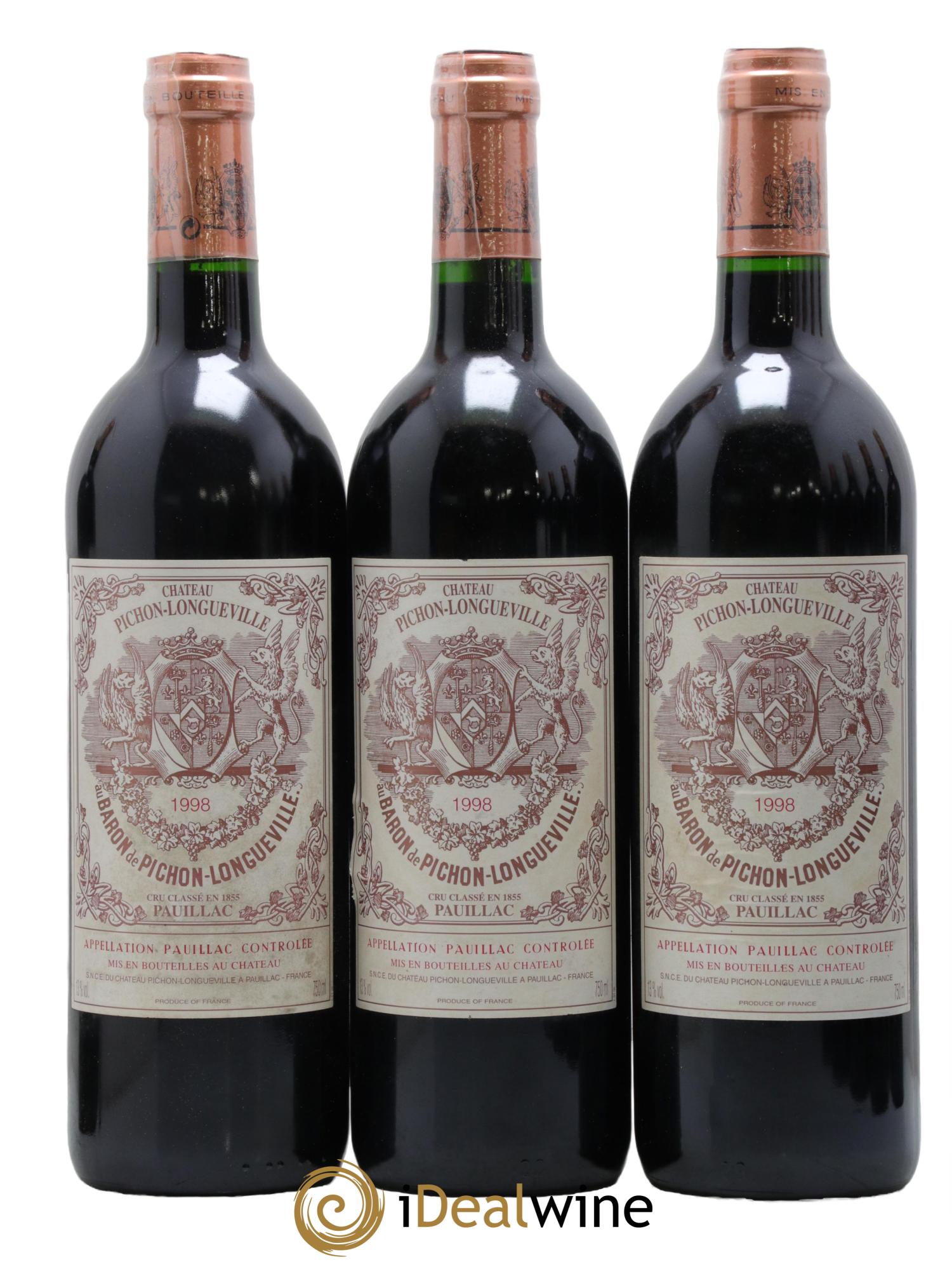 Château Pichon Longueville Comtesse de Lalande 2ème Grand Cru Classé 1998 - Lot of 12 bottles - 2