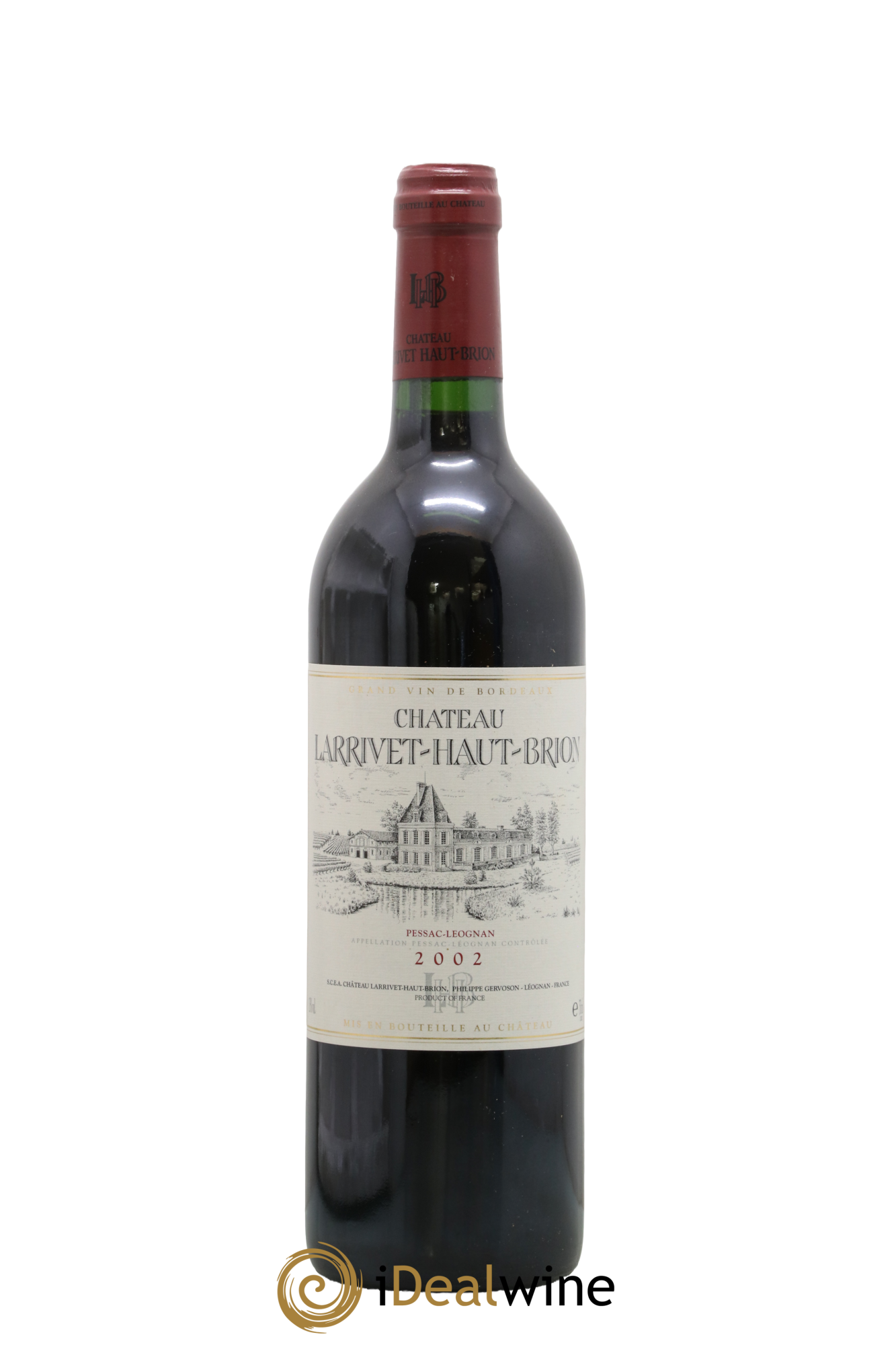 Château Larrivet Haut-Brion 2002 - Lot of 1 bottle - 0