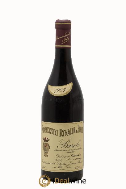 Barolo DOCG Cannubbio Francesco Rinaldi 1985 - Posten von 1 Flasche - 0