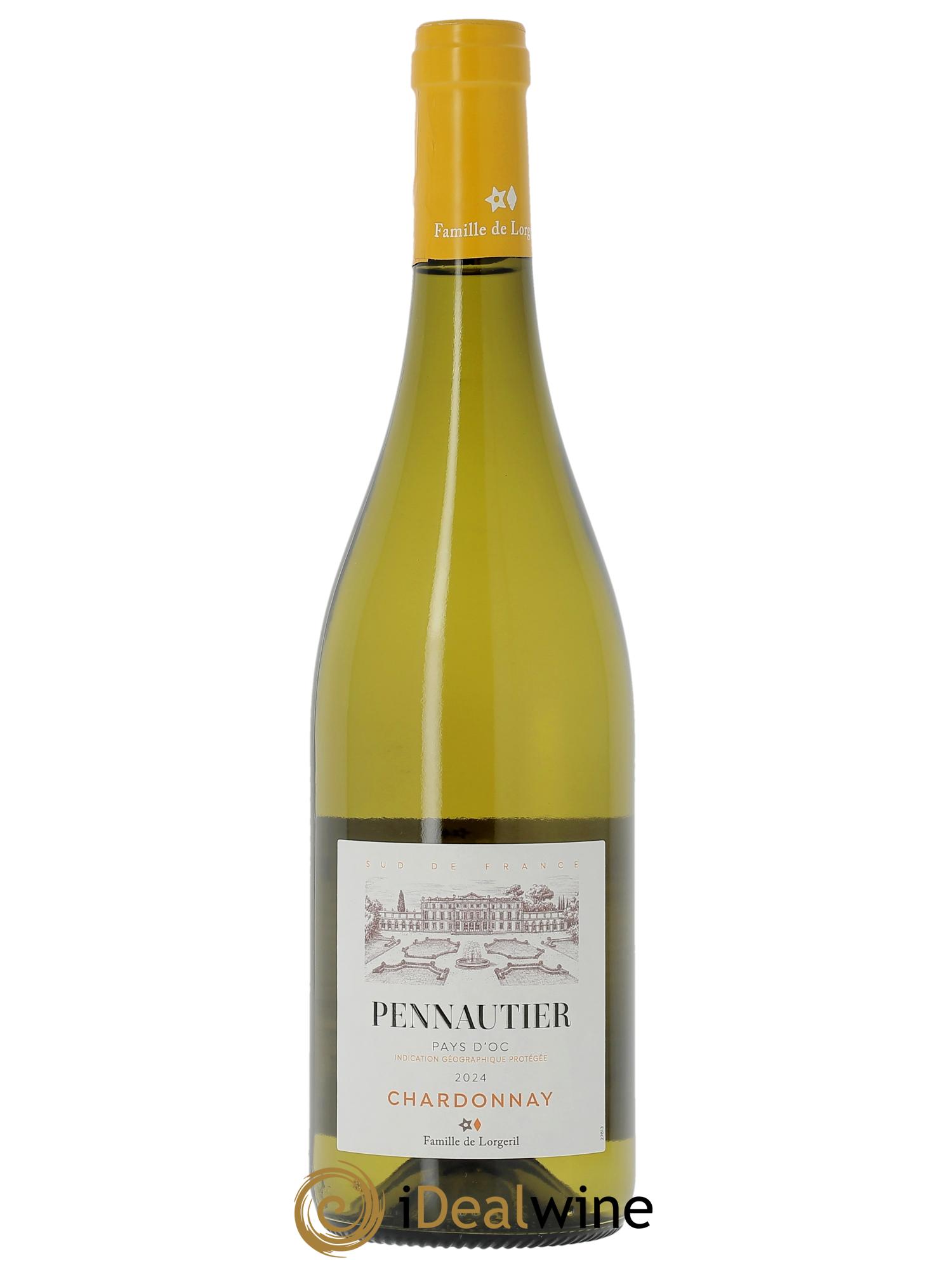 IGP Pays d'Oc Terroirs d'Altitude - Chardonnay Marquis de Pennautier  2024 - Lot de 1 bouteille - 0