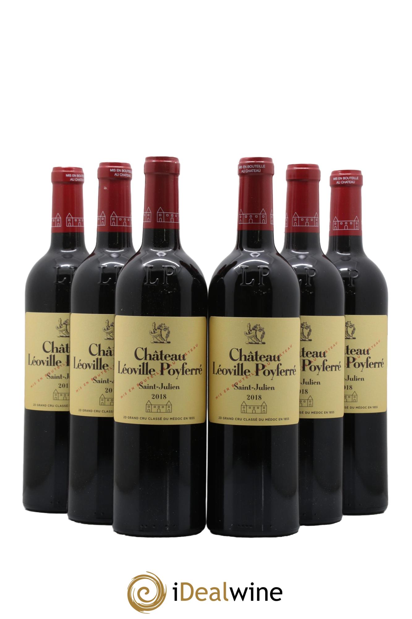Château Léoville Poyferré 2ème Grand Cru Classé 2018 - Lot of 6 bottles - 0