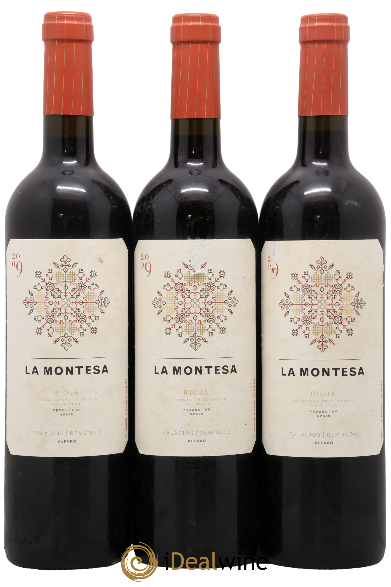 Rioja DOCA La Montesa Crianza Palacios Remondo 2009 - Lote de 3 botellas - 0