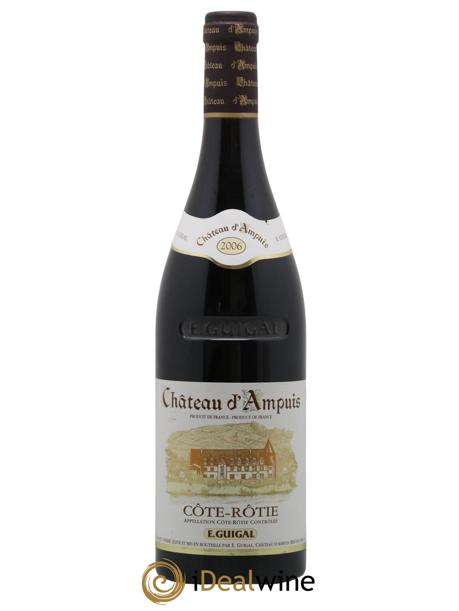 Côte-Rôtie Château d'Ampuis Guigal 2006 - Lot de 1 bouteille - 0
