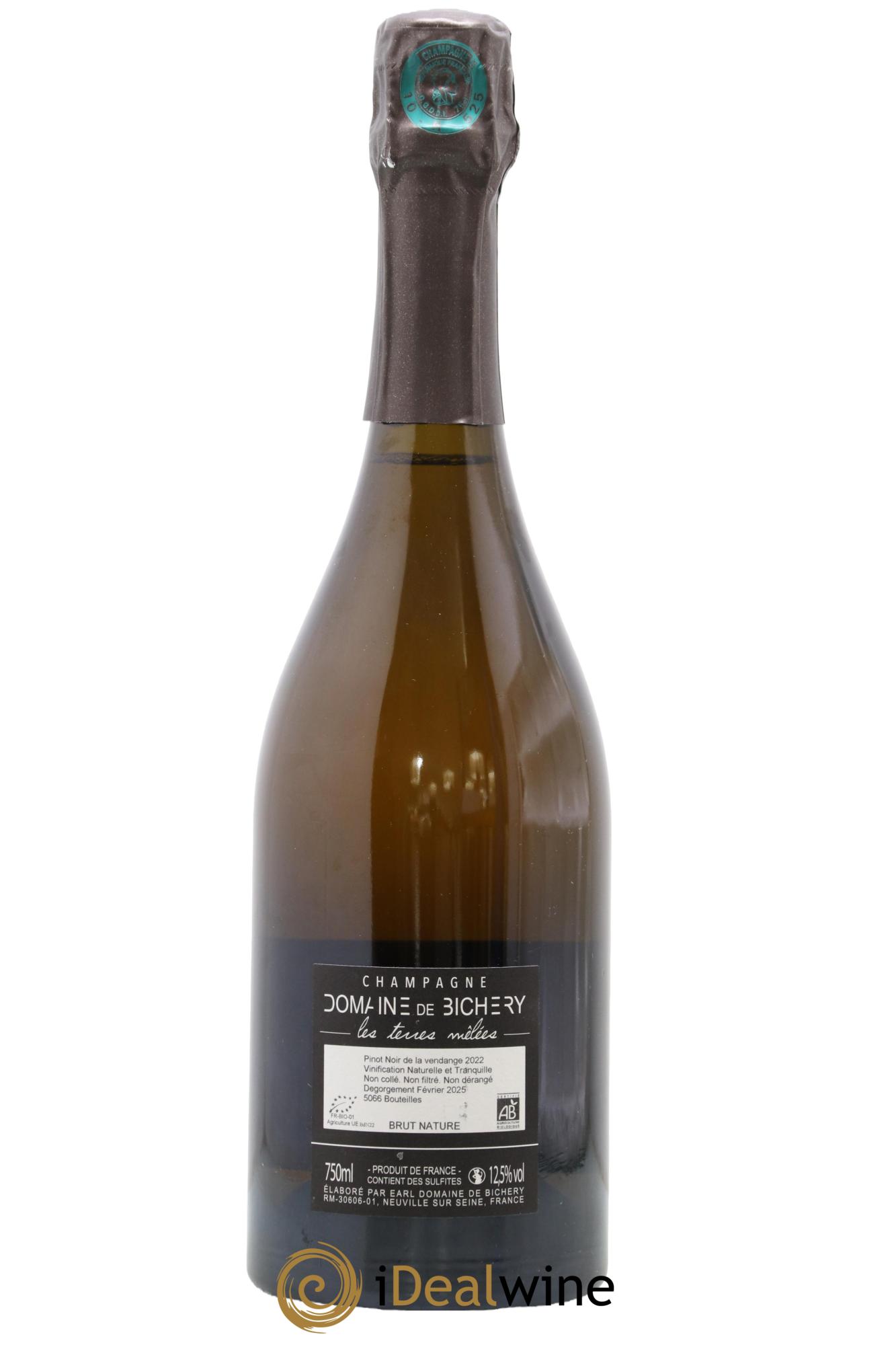 Terres mêlées De Bichery 2022 - Lot of 1 bottle - 1