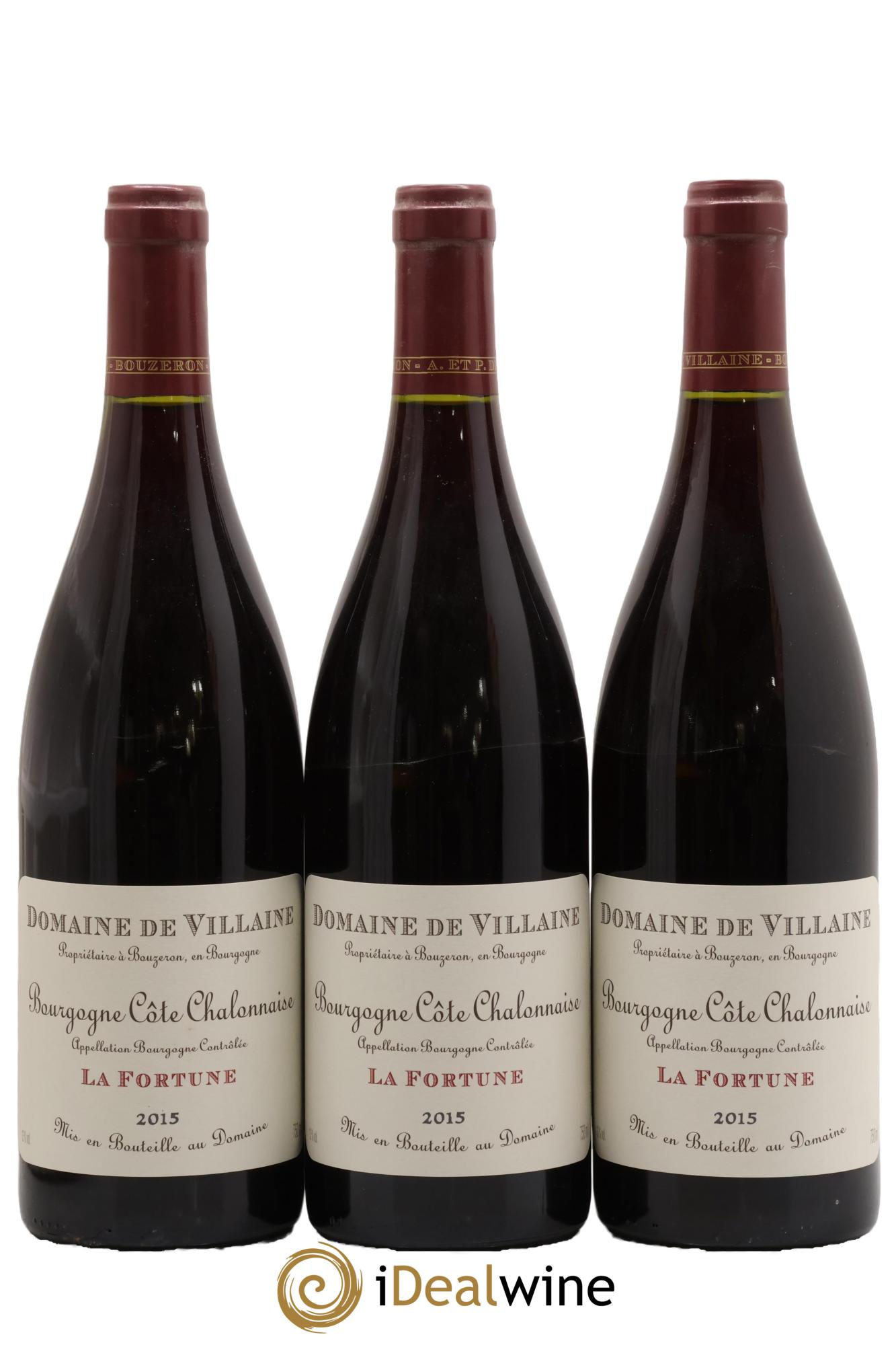 Bourgogne La Fortune Domaine de Villaine 2015 - Lote de 3 botellas - 0
