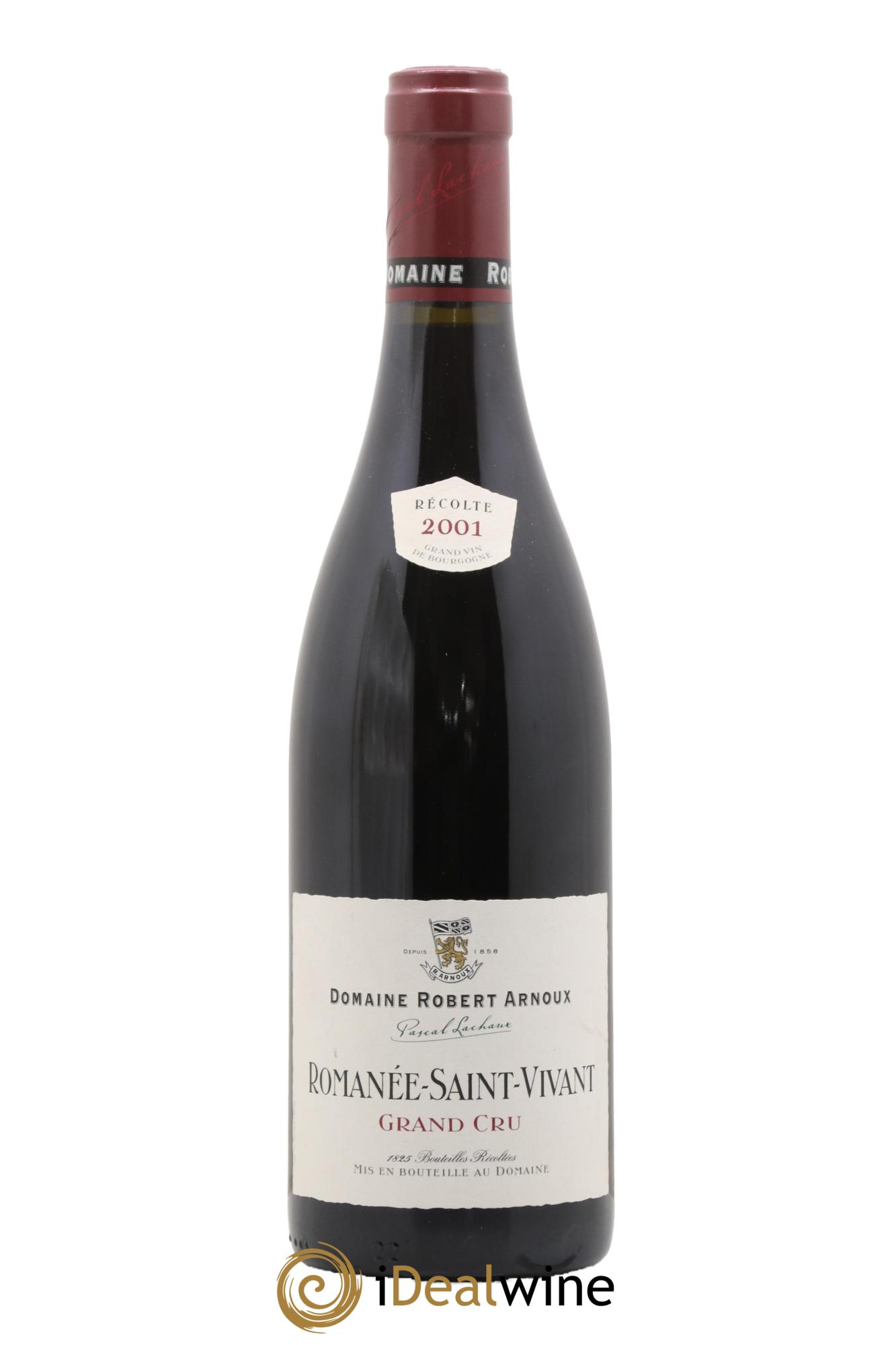 Romanée-Saint-Vivant Grand Cru Arnoux-Lachaux (Domaine) 2001 - Lot de 1 bouteille - 0